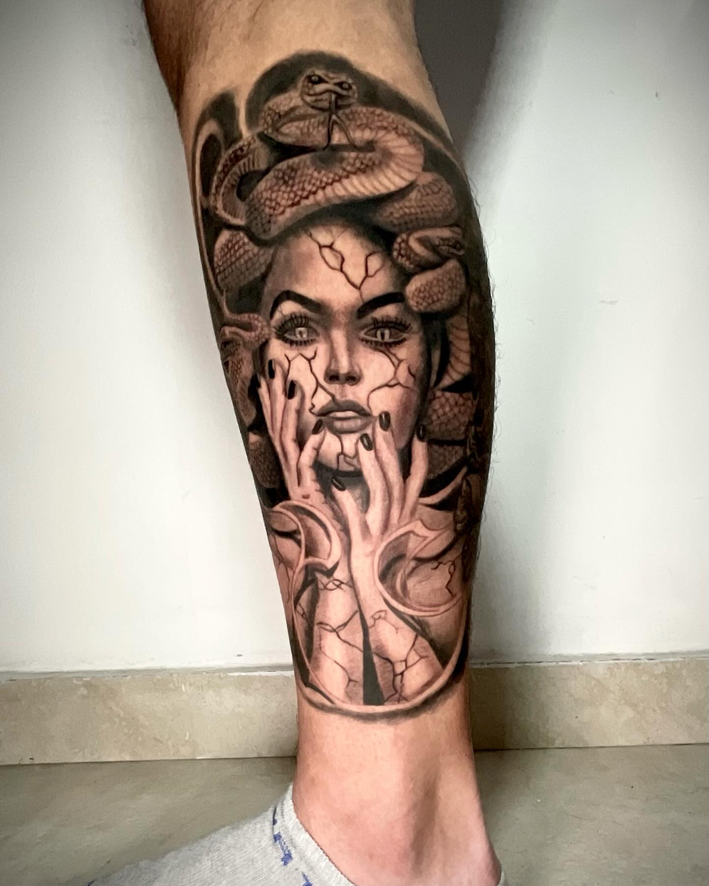 Tattoo by @danielruiz_art — realism, dark_realism