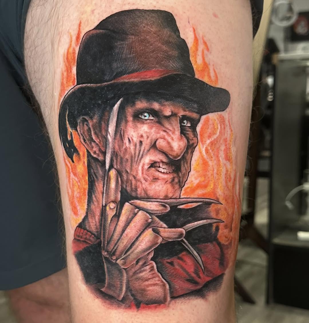 Tattoo by @sailorlori — realism, dark_realism