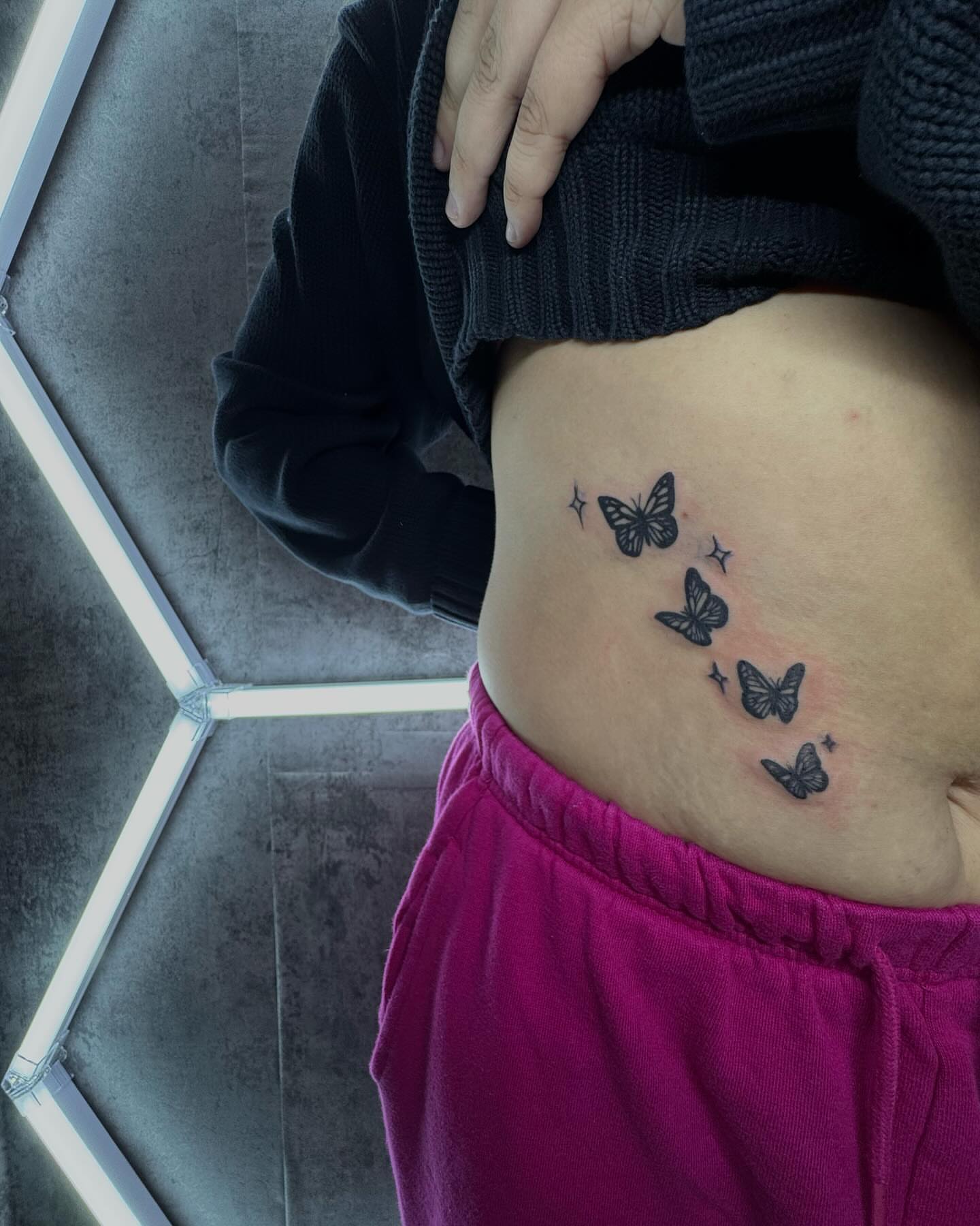 Tattoo by @bellyink_ — black_and_grey