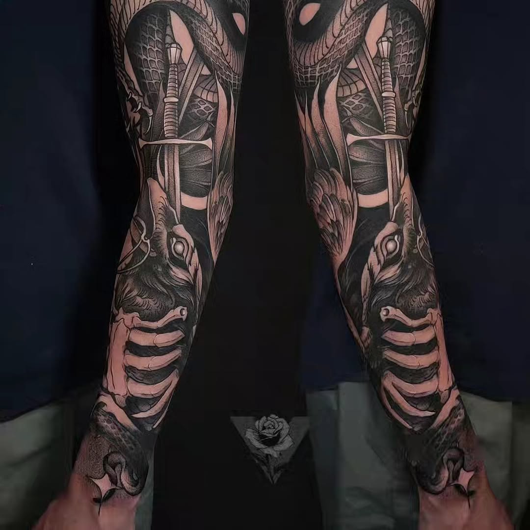 Tattoo by @v_affliction β black_and_grey, realism