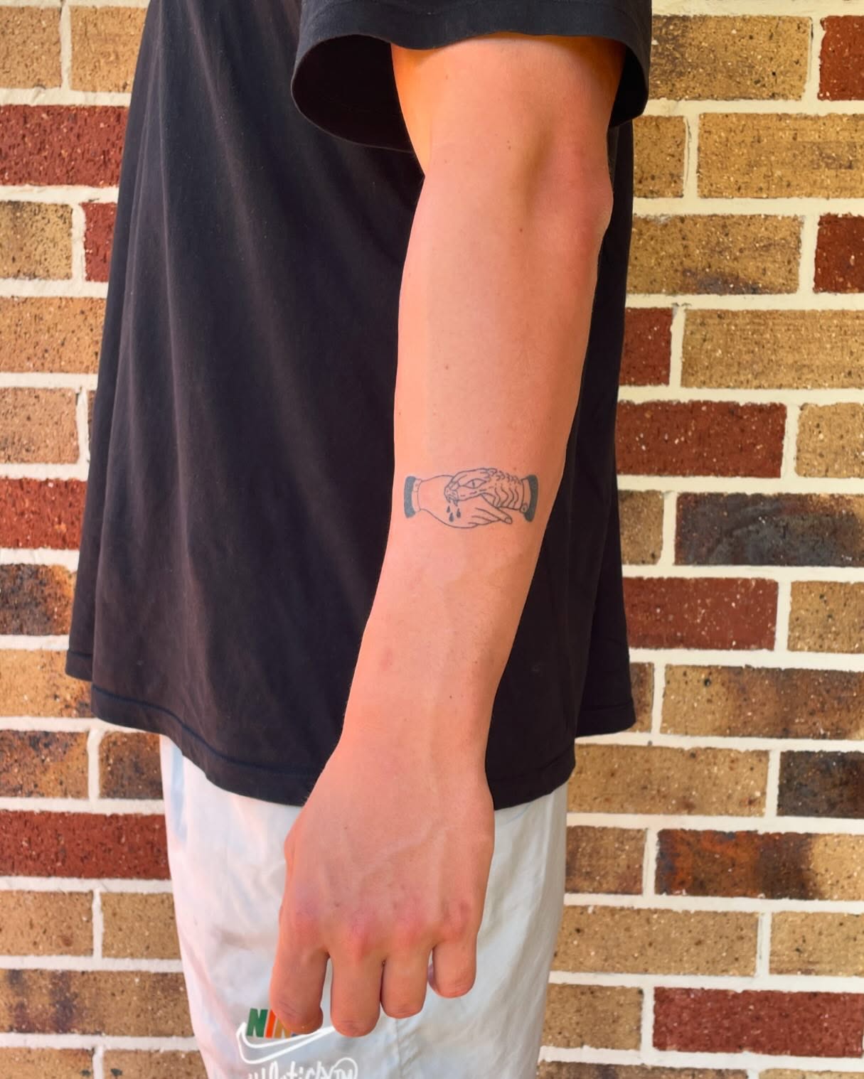 Tattoo by @titsfortatt — black_and_grey