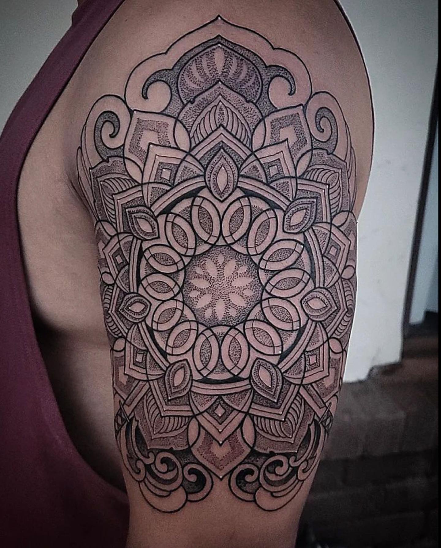 Tattoo by @beatboxtattoos — geometric
