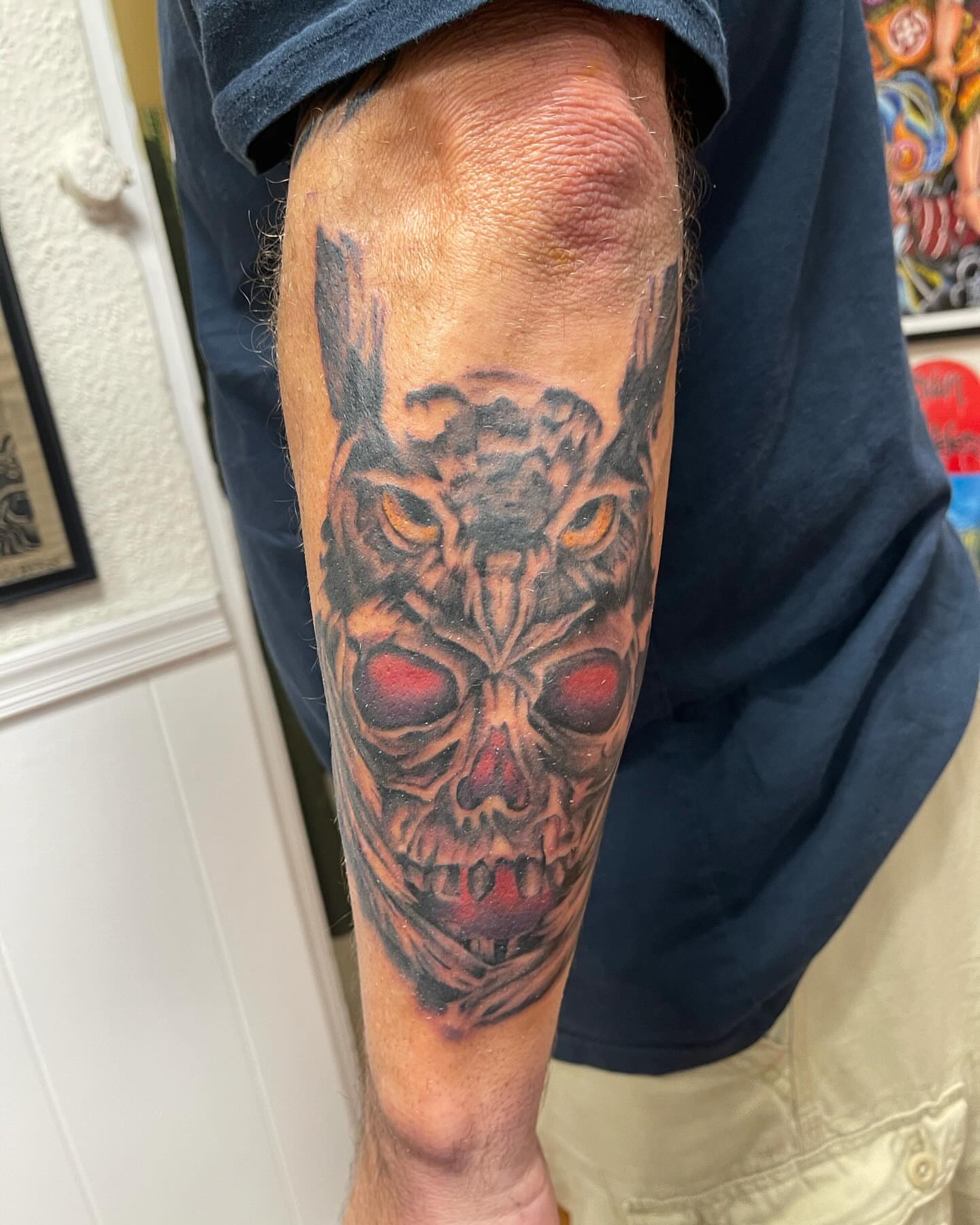 Tattoo by @tobiaztattooz — dark_realism