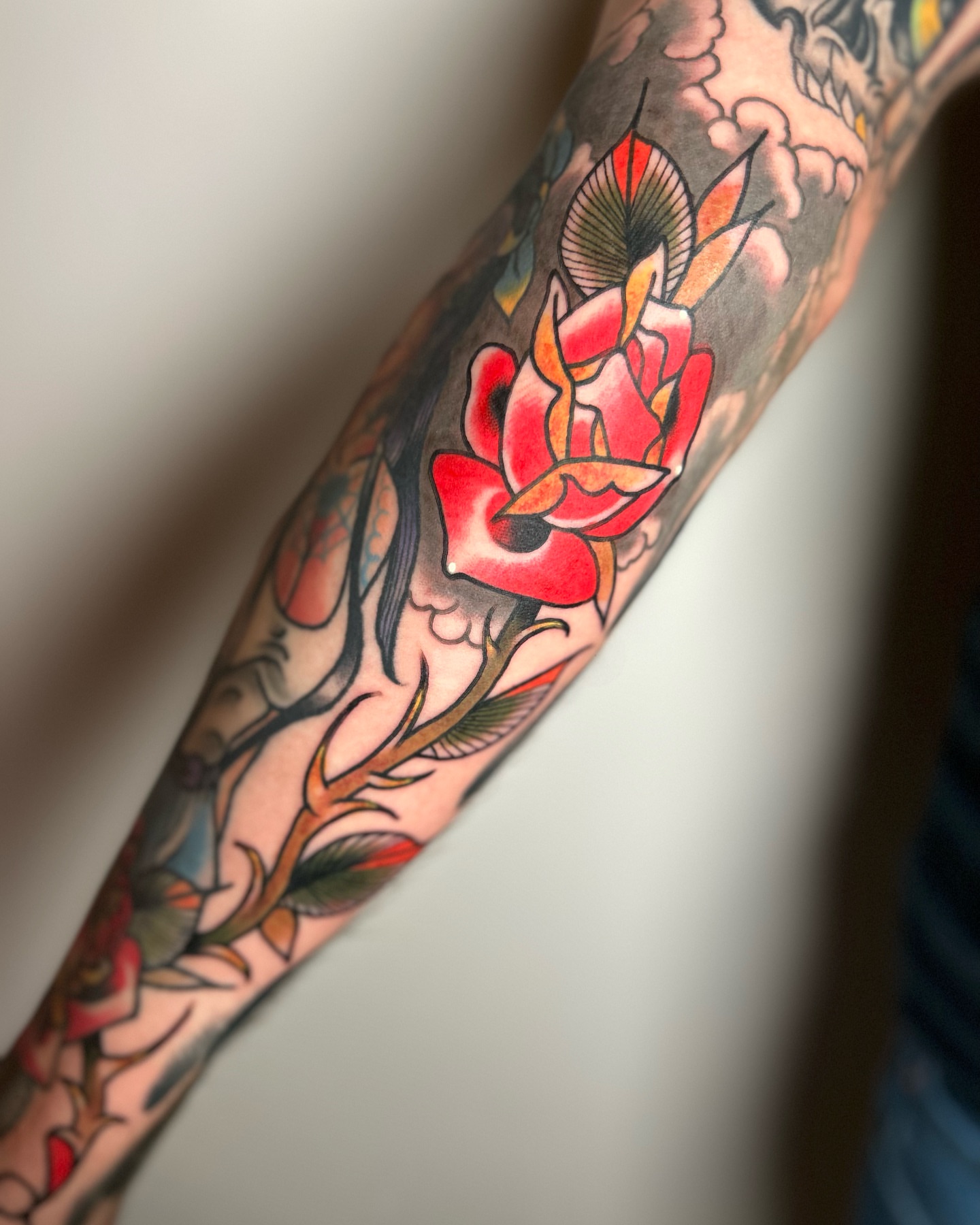 Tattoo by @colemartintattoos — american_traditional