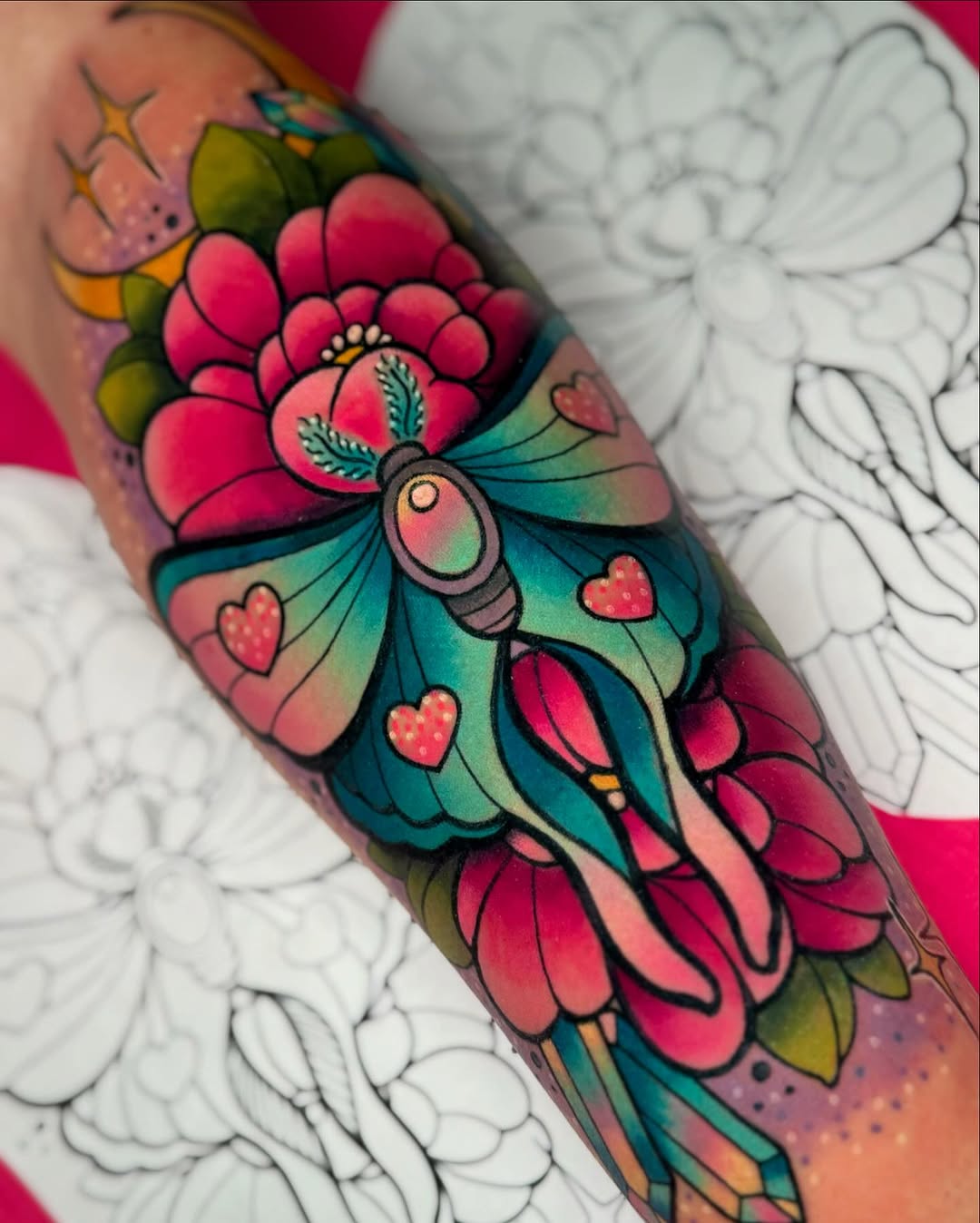 Tattoo by @briannadicksonart — neo_traditional, illustrative