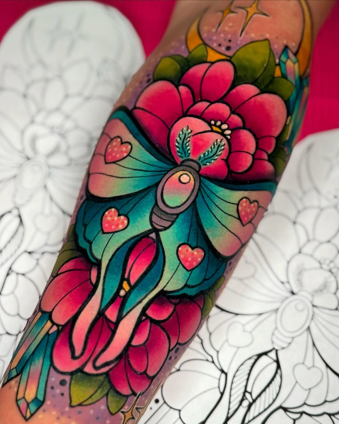 Tattoo by @briannadicksonart — neo_traditional, illustrative