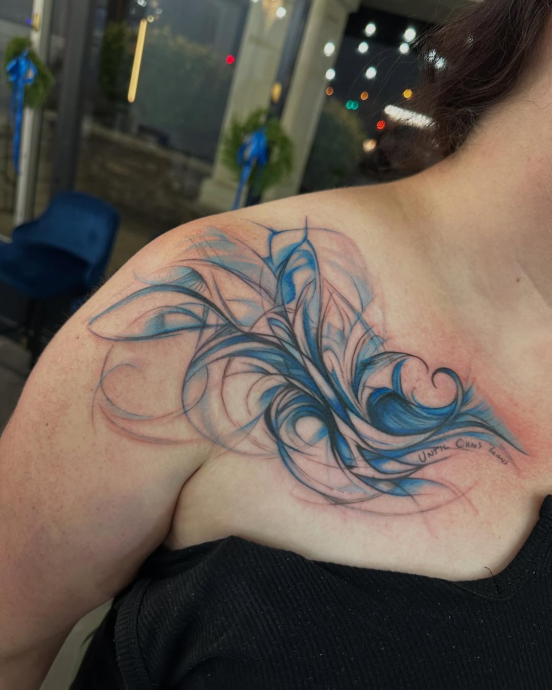 Tattoo by @cameronhobbs_art — trash_polka, watercolor