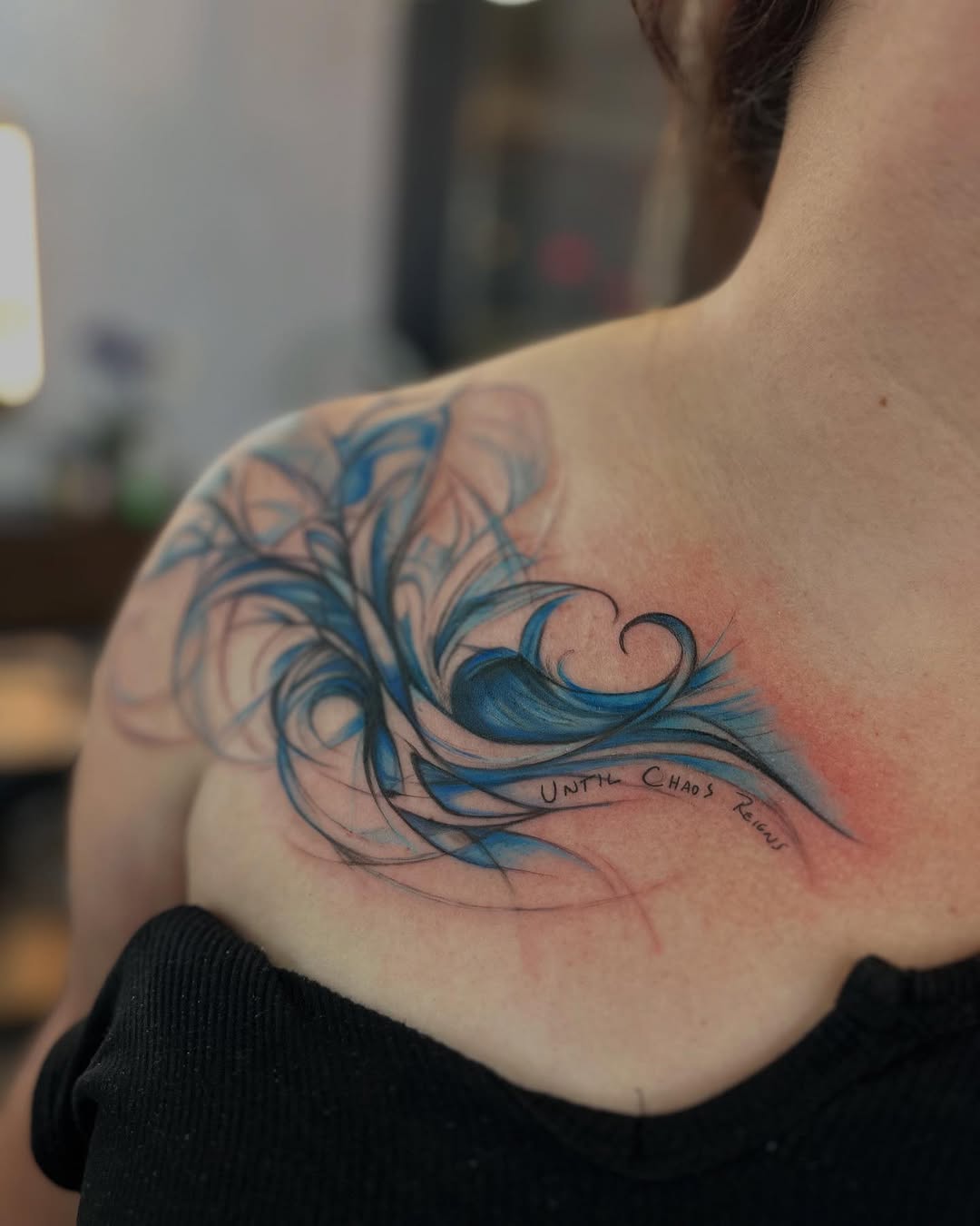 Tattoo by @cameronhobbs_art — fine_line, watercolor
