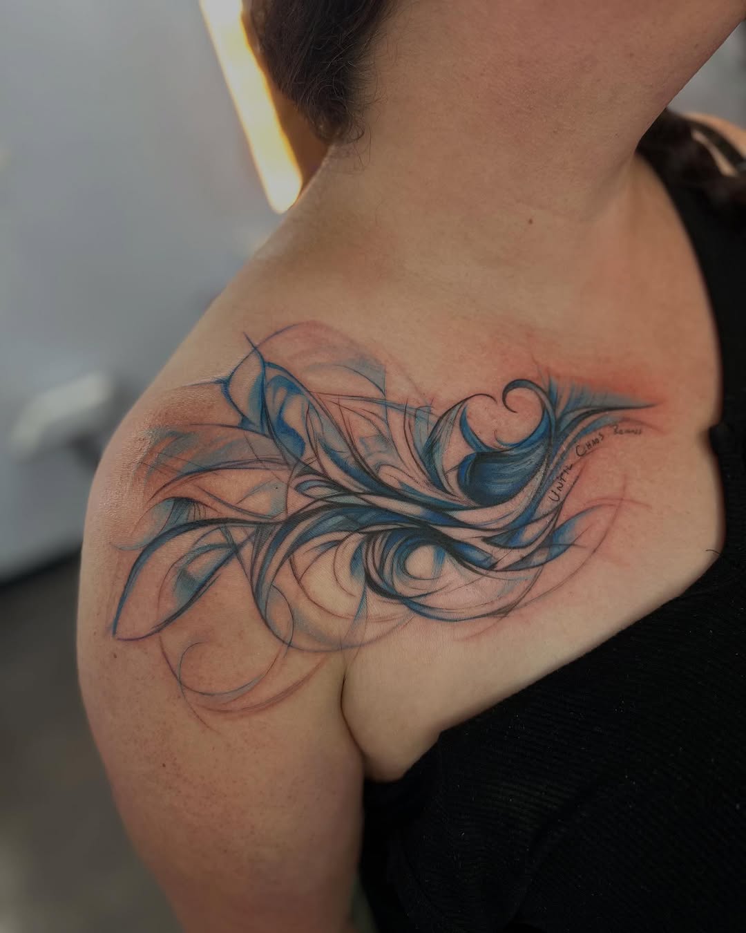 Tattoo by @cameronhobbs_art — fine_line, watercolor