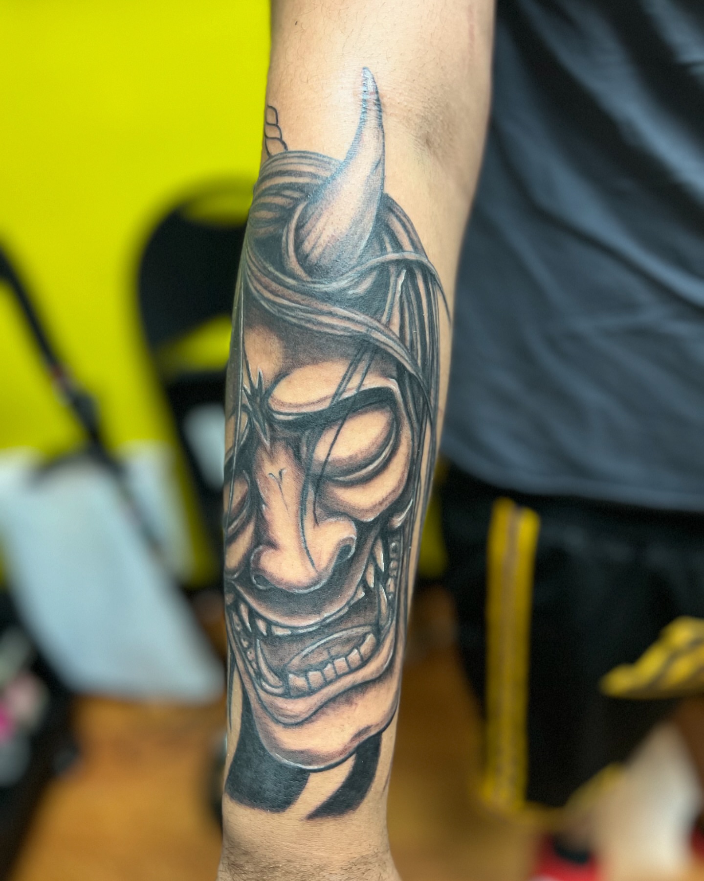 Tattoo by @artedlio — black_and_grey, realism