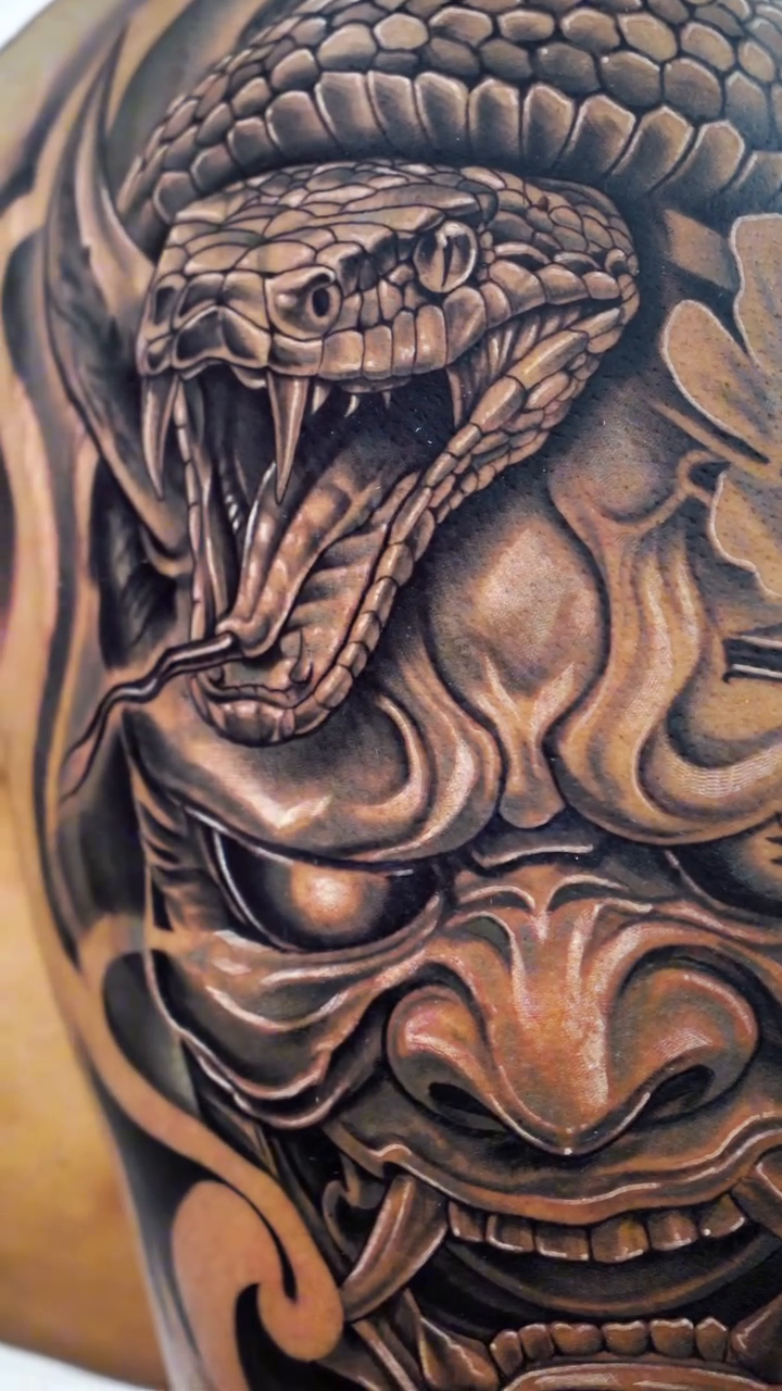 Tattoo by @tattoos_by_junior — japanese_irezumi, realism