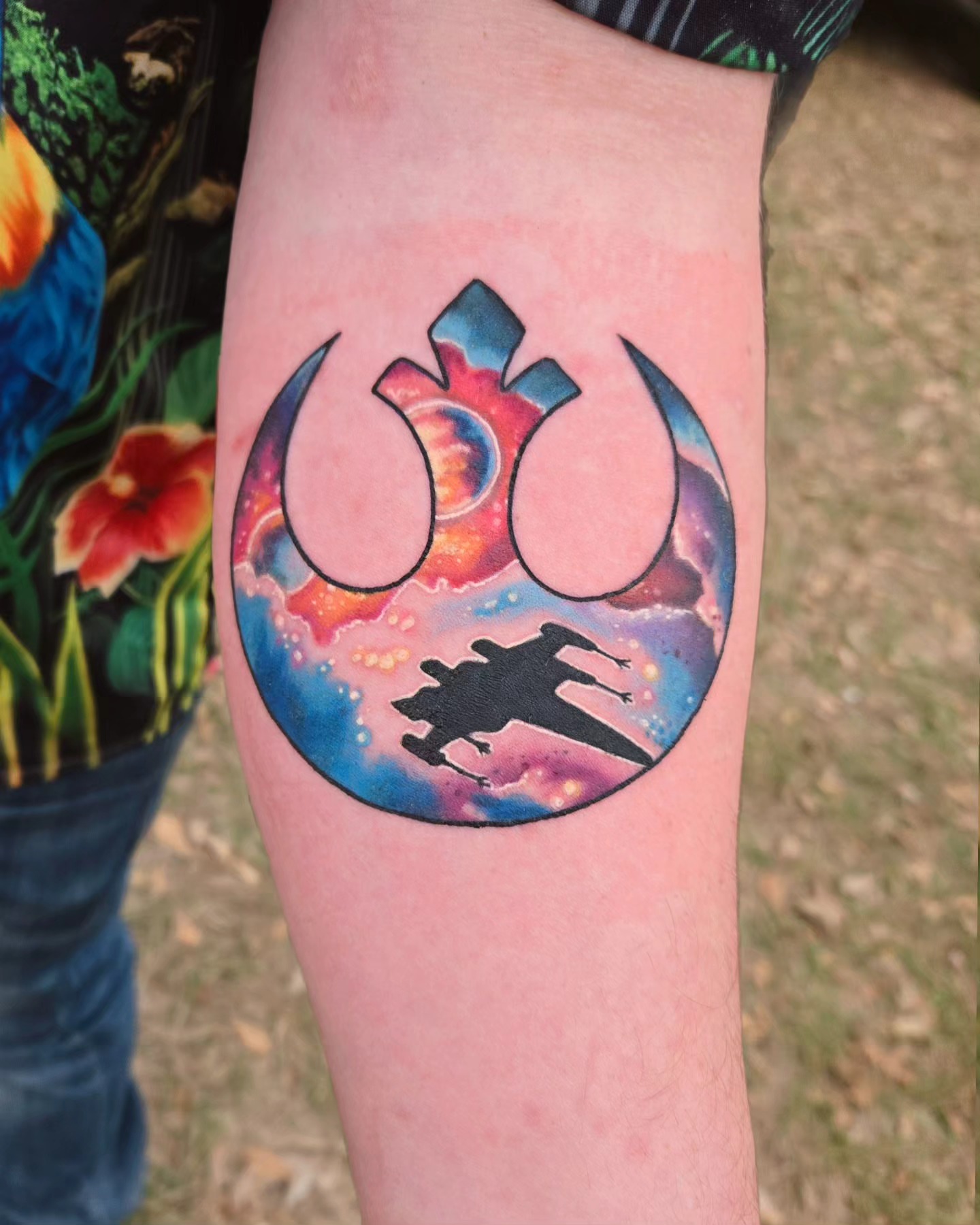 Tattoo by @candybrainink — dotwork