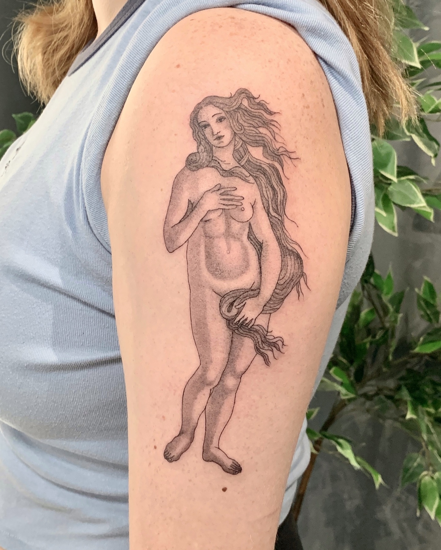 Tattoo by @inkw.han — black_and_grey