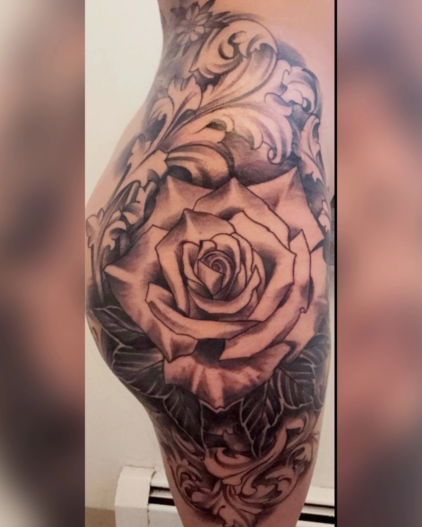 Tattoo by @gordochilitotattoos — black_and_grey, realism