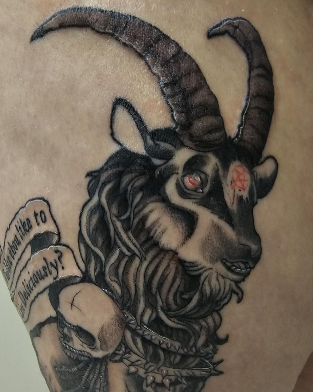 Tattoo by @tatoutofhell โ black_and_grey, realism