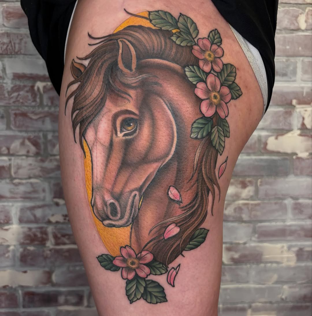 Tattoo by @vvxtattoos โ realism, neo_traditional
