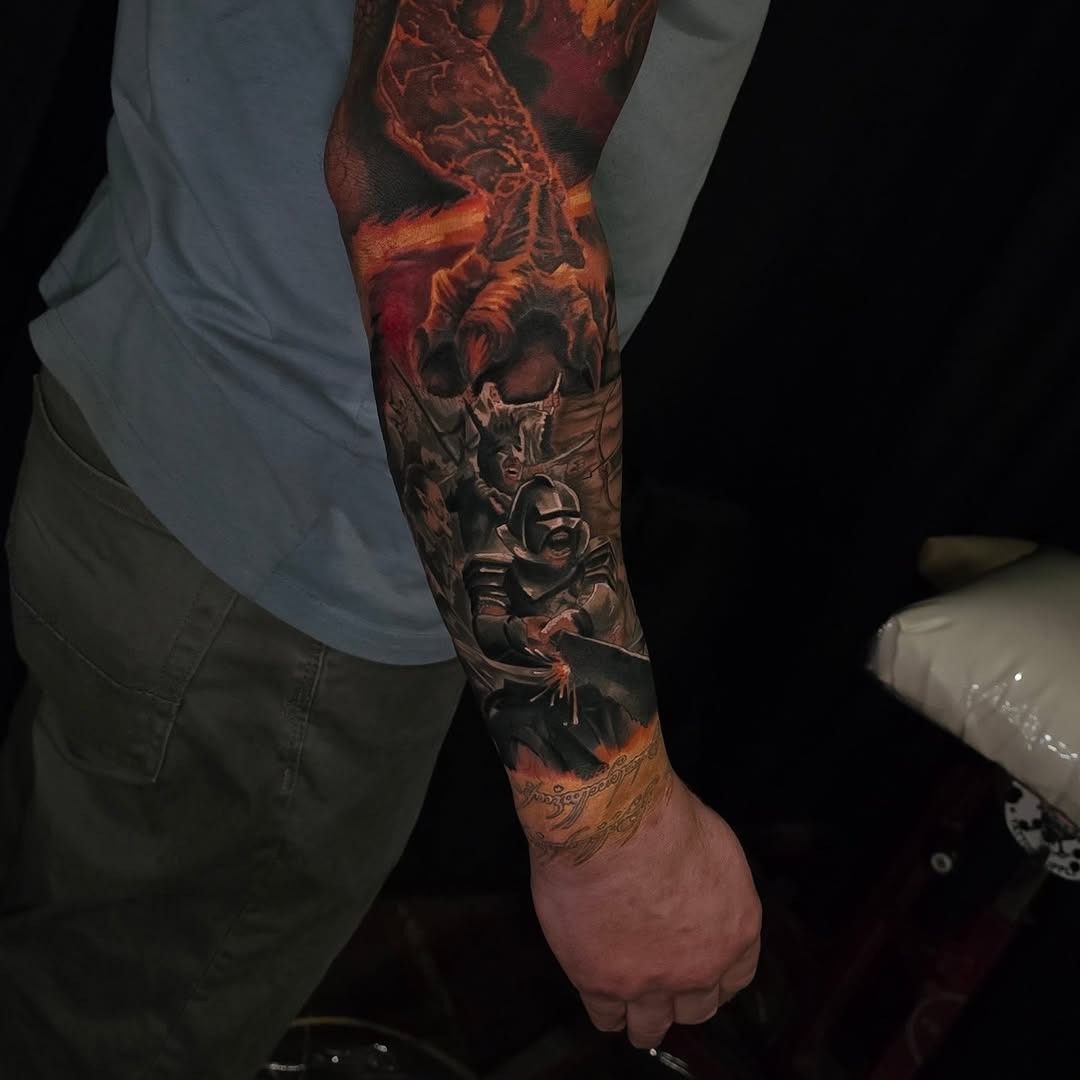 Tattoo by @gl_tattoos — realism, dark_realism