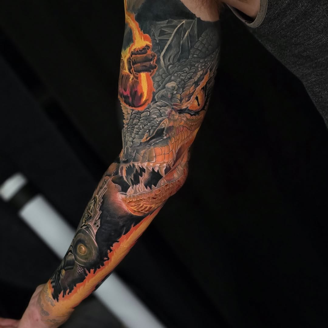 Tattoo by @gl_tattoos — realism, dark_realism