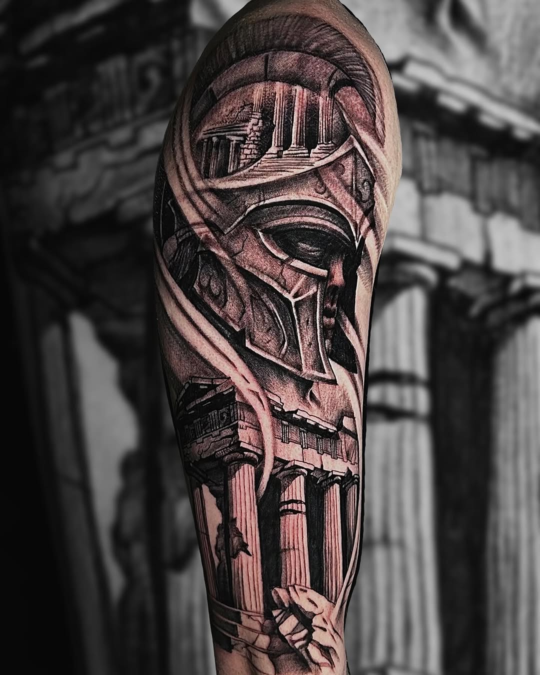 Tattoo by @dalton_king_tattoos β realism, black_and_grey