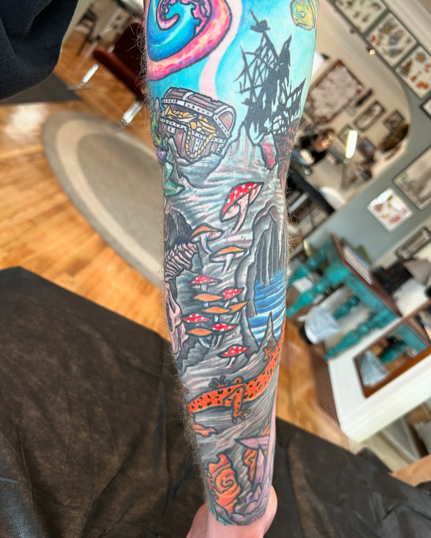 Tattoo by @j_bradbury3 — new_school, illustrative
