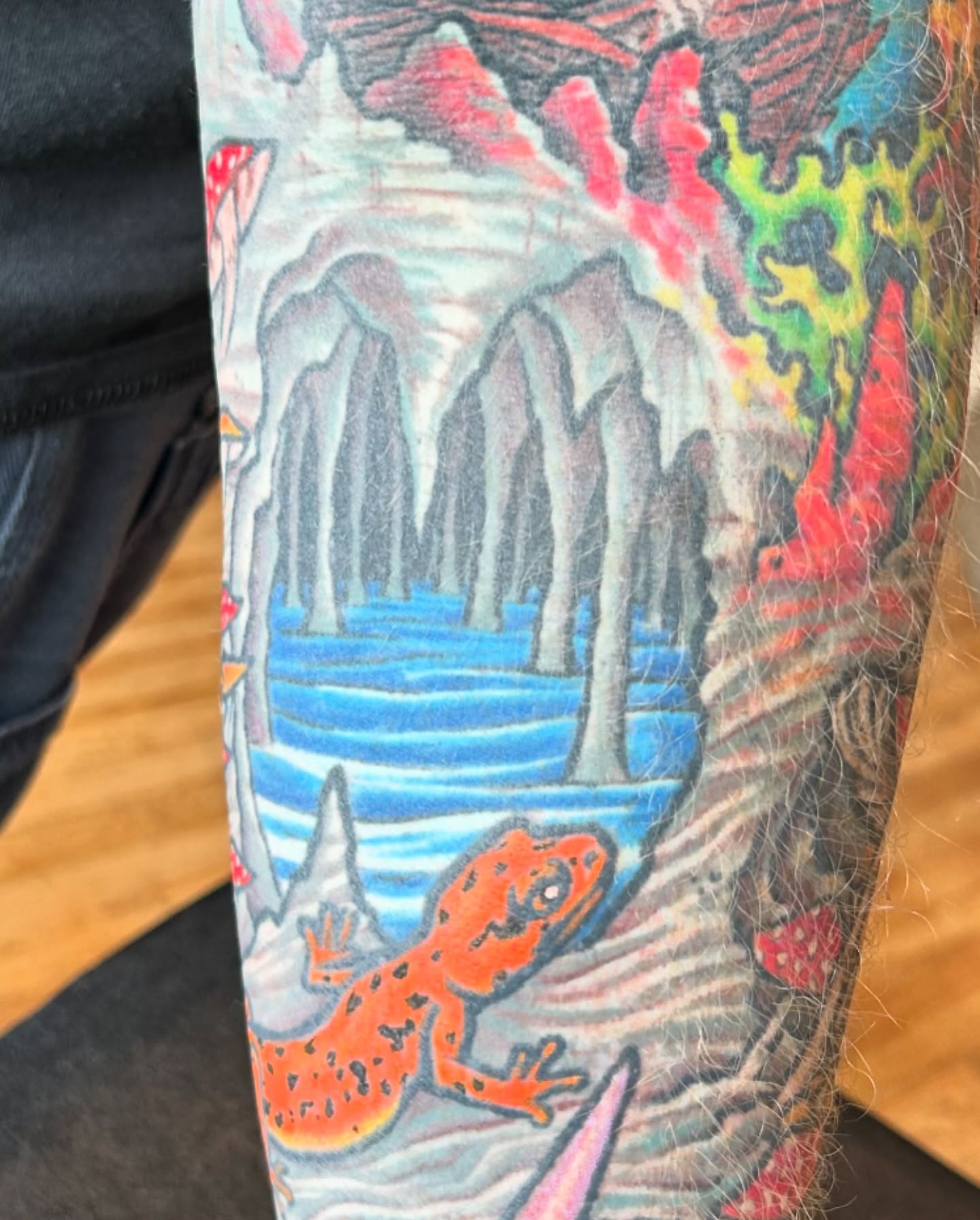 Tattoo by @j_bradbury3 — dotwork, realism