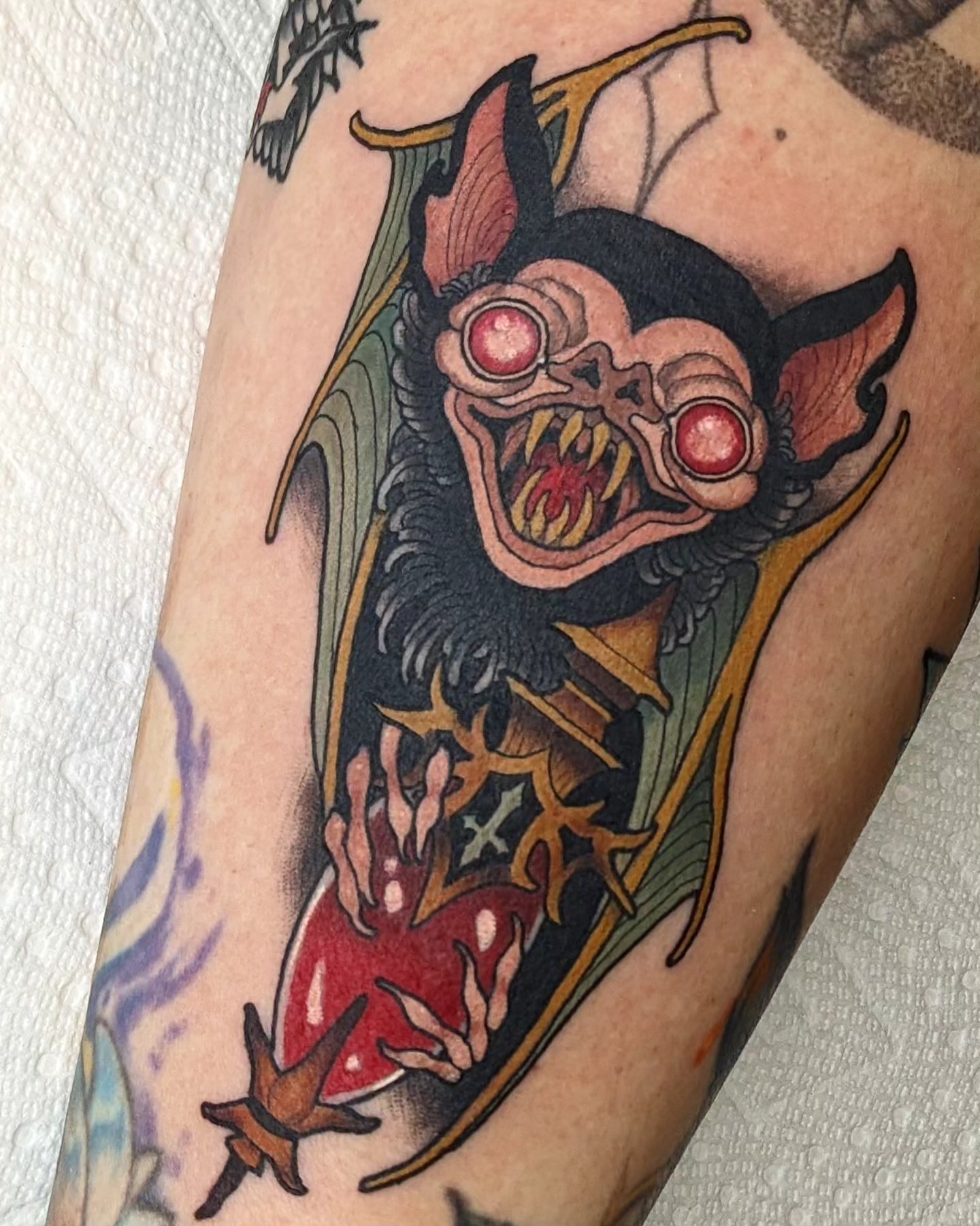 Tattoo by @kaylieseaver — american_traditional