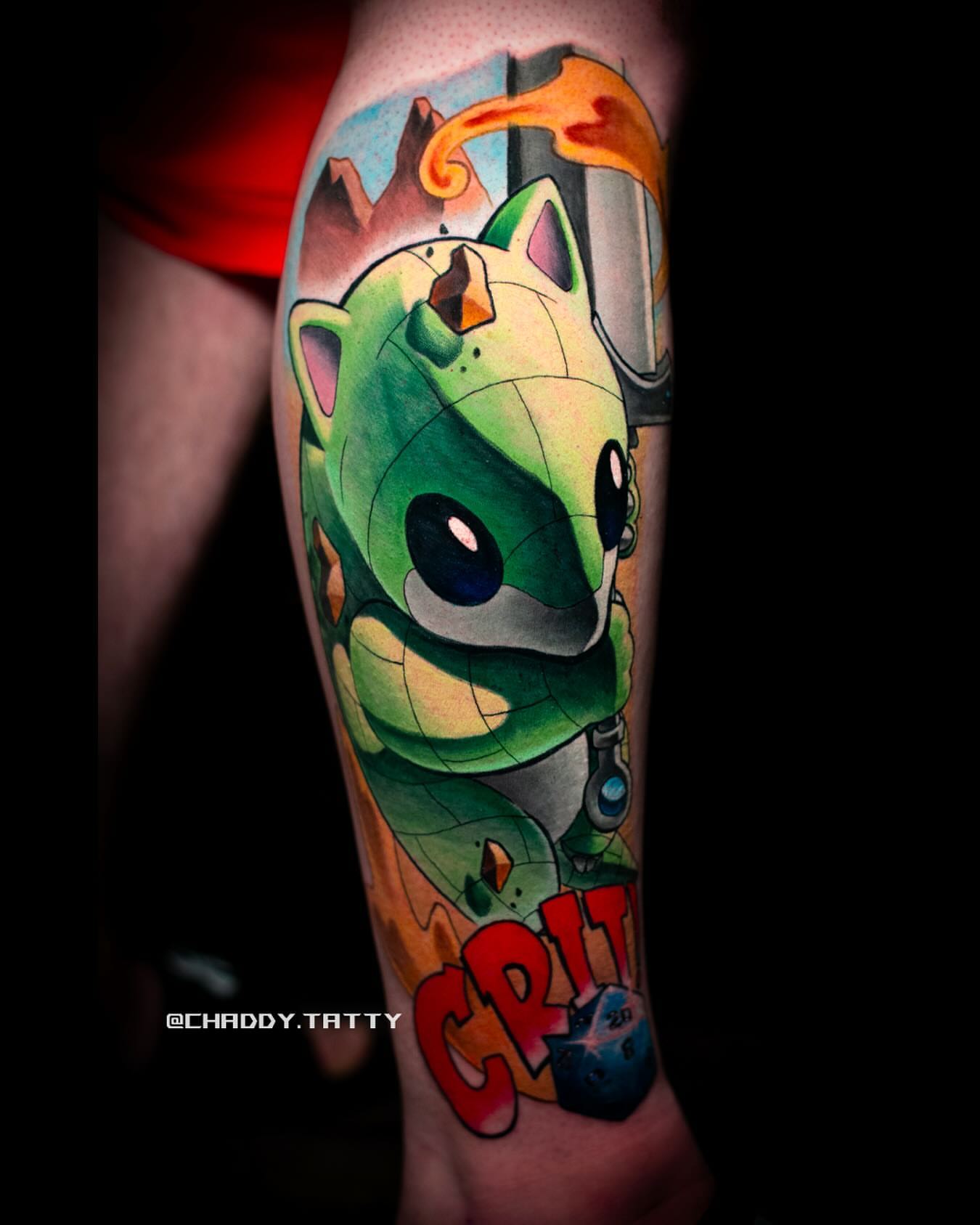 Tattoo by @chaddy.tatty — new_school, illustrative