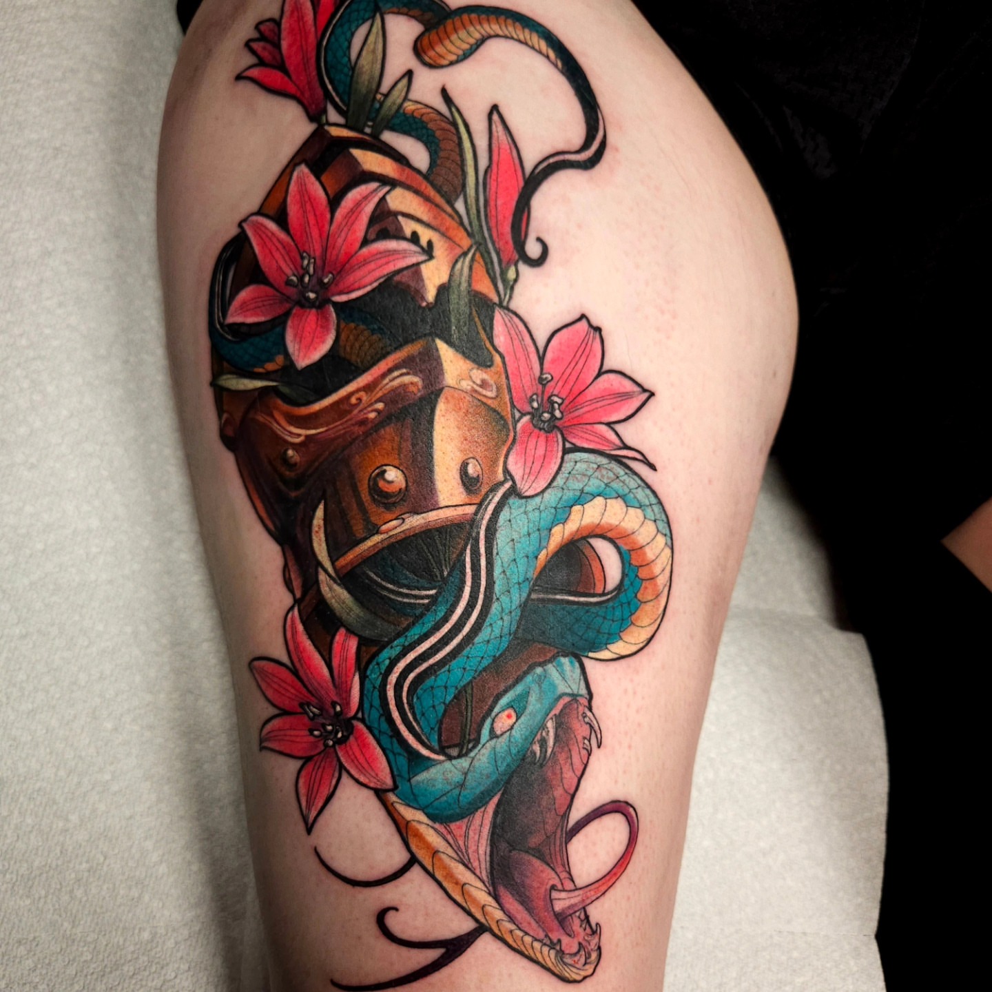 Tattoo by @justinbyrdart — american_traditional, realism