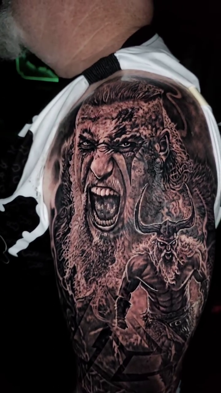 Tattoo by @47inked — realism, dark_realism
