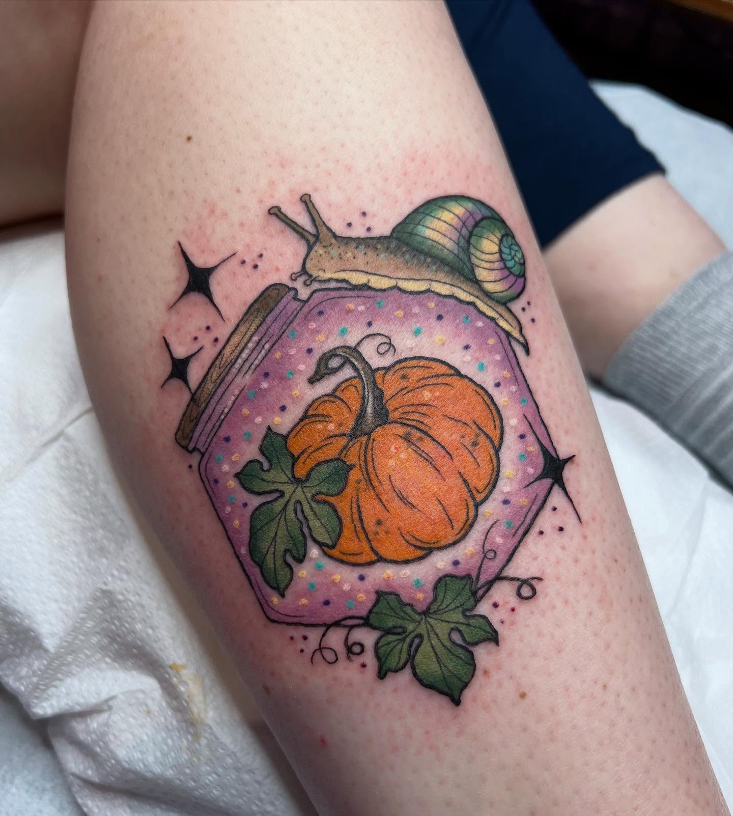 Tattoo by @caitlinstairstattoo โ dotwork, realism