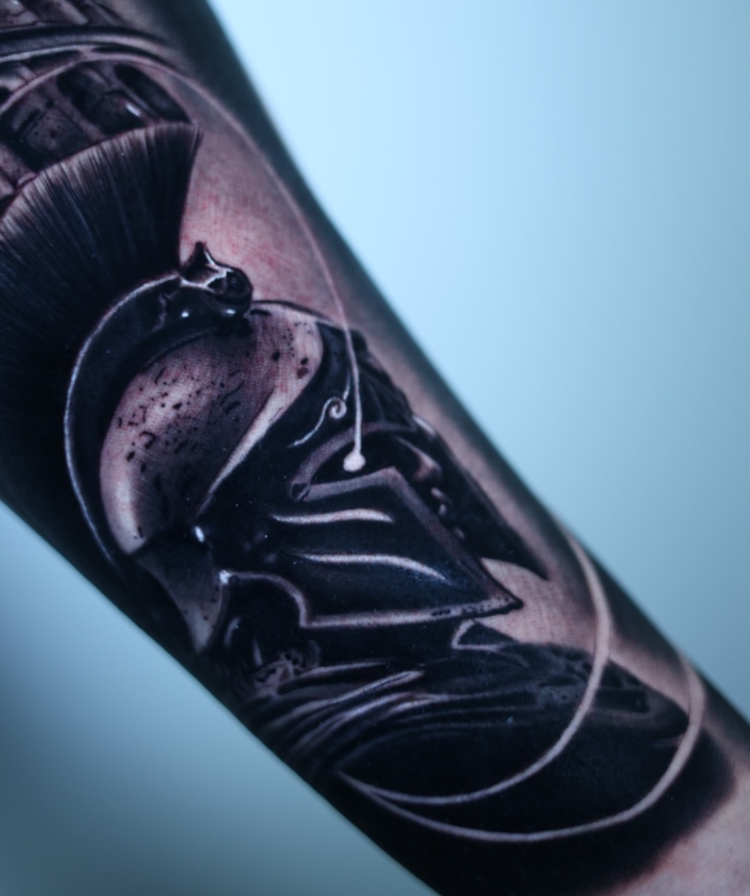 Tattoo by @tiagoink__ — black_and_grey, realism