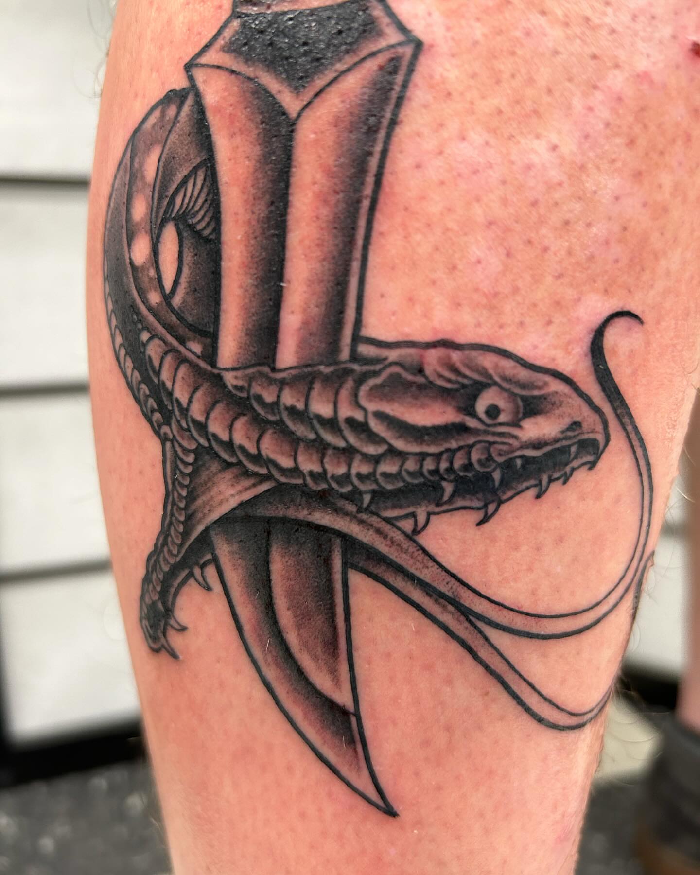 Tattoo by @camdentuttletattoos — black_and_grey