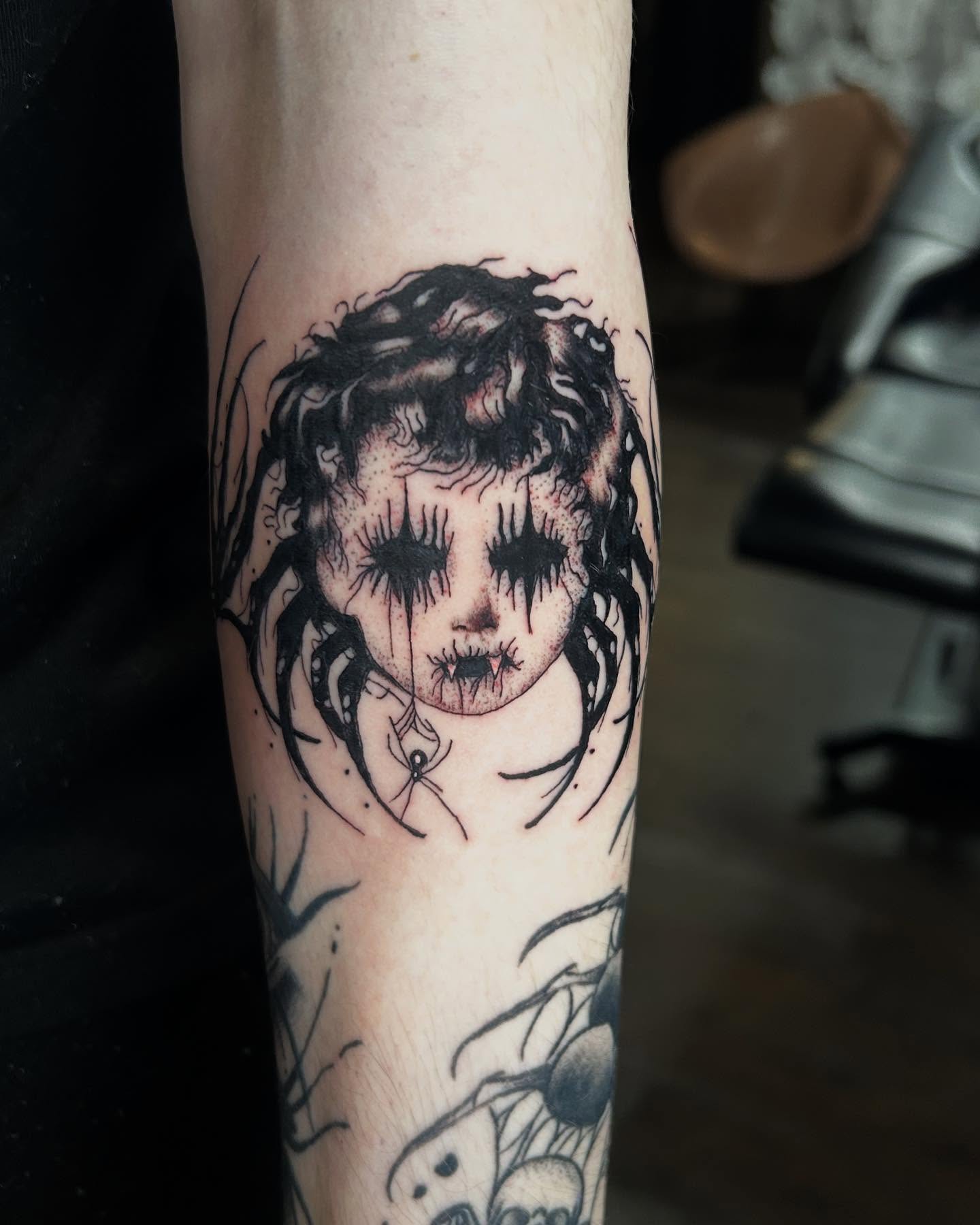 Tattoo by @kattoo_tattoo_ — dark_realism
