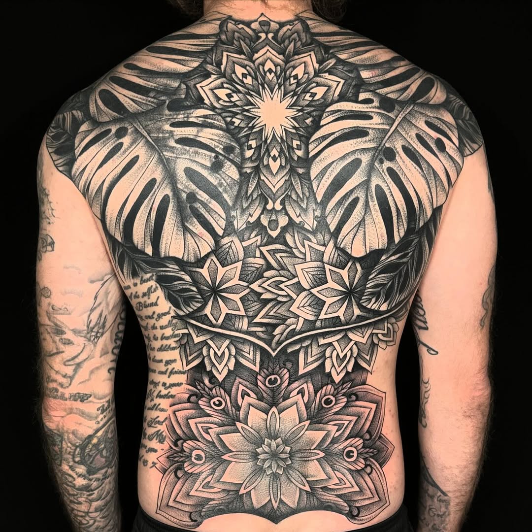 Tattoo work at Middle Tennessee Tattoo Expo 2026