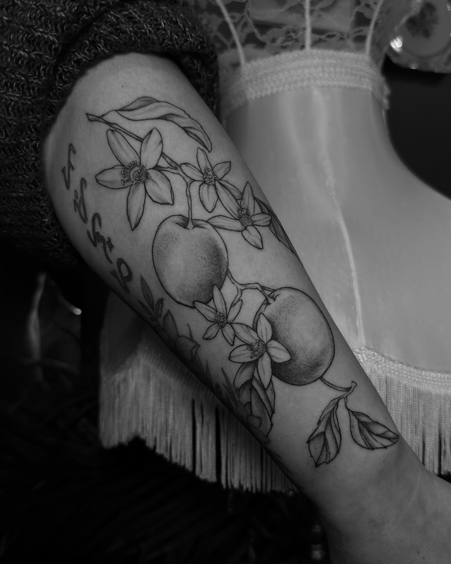 Tattoo by @black.swan.tattoos — black_and_grey