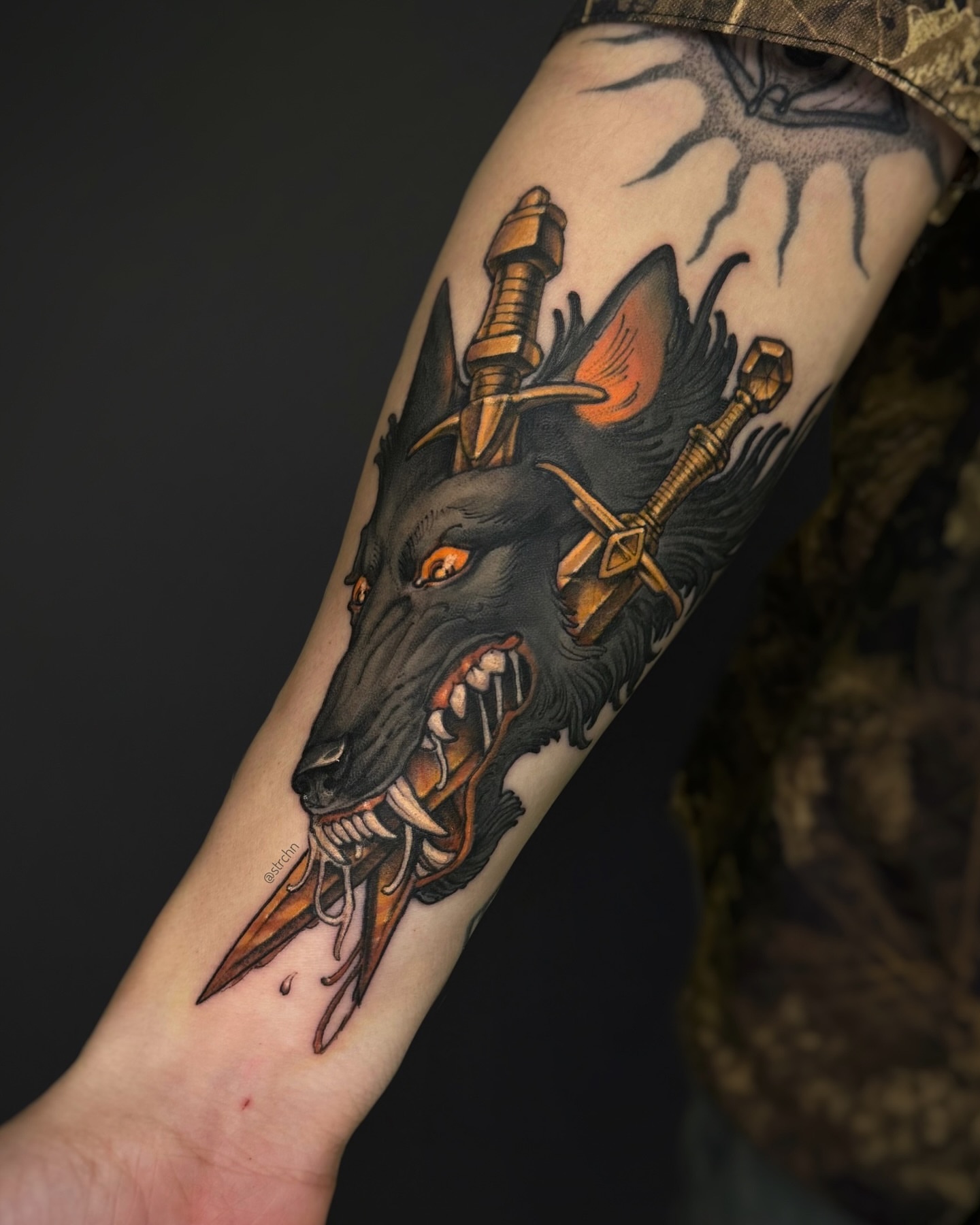 Tattoo by @strchn — dark_realism