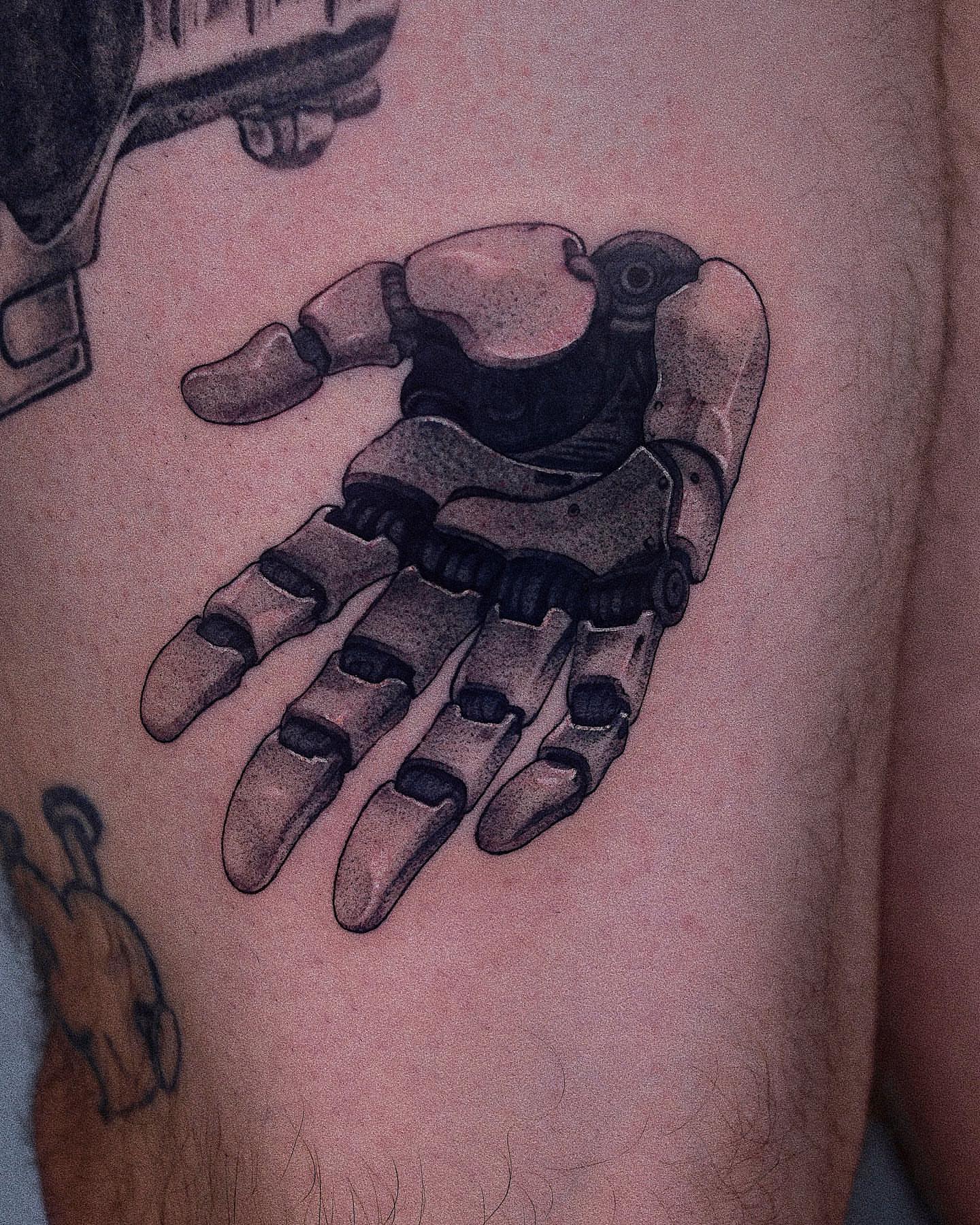 Tattoo by @tattooist_monday — black_and_grey