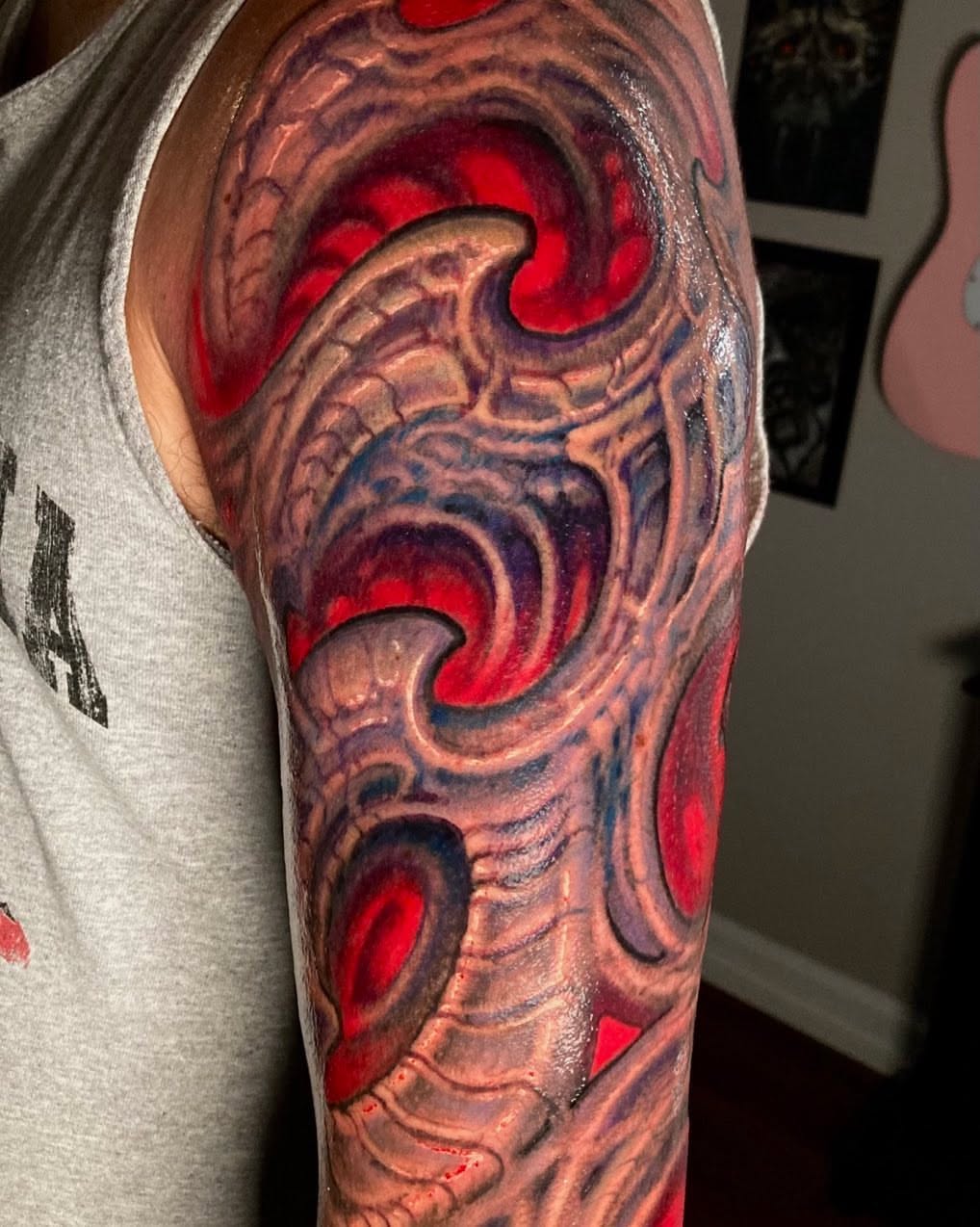 Tattoo by @jwheelwrighttattoos — dark_realism, surrealism