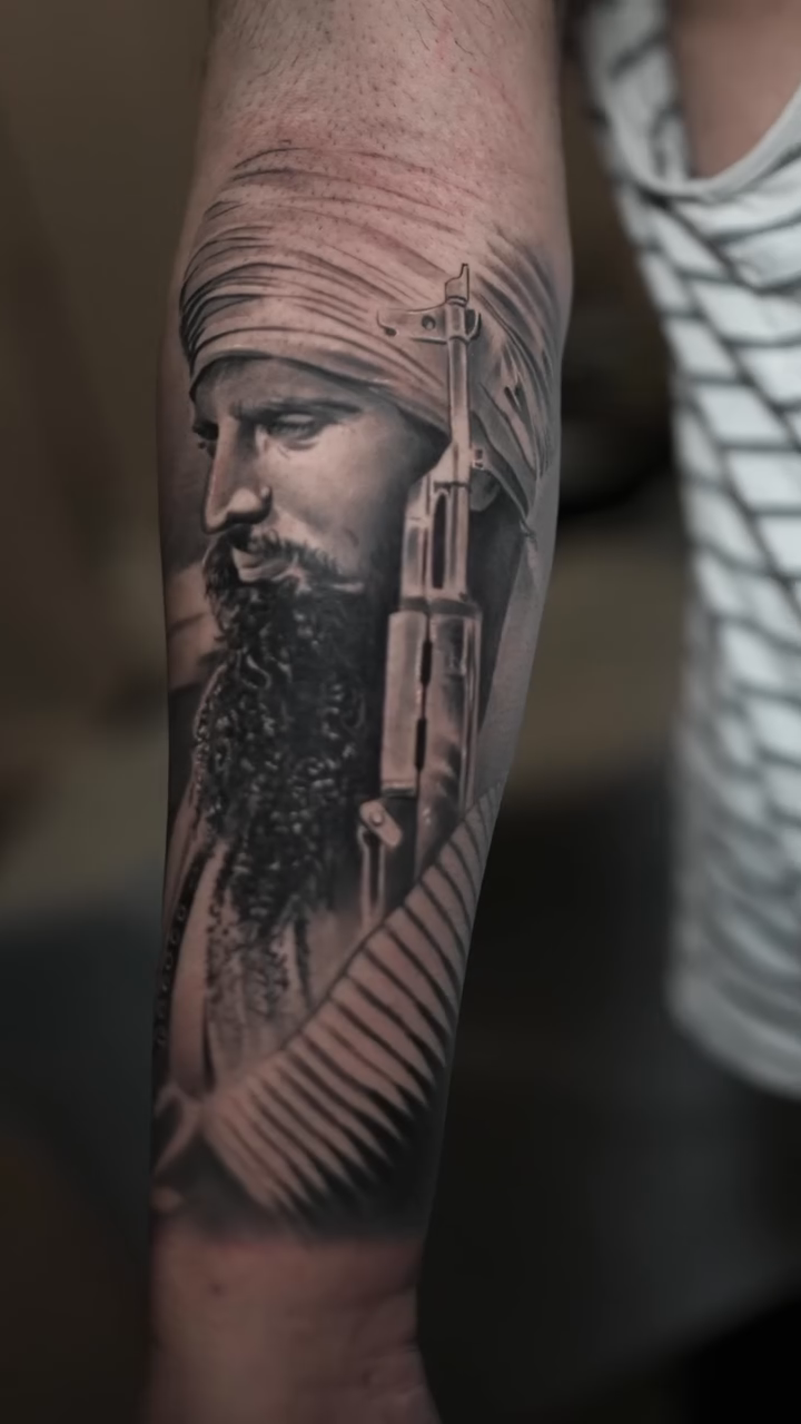 Tattoo by @murdock_manuel — black_and_grey, realism