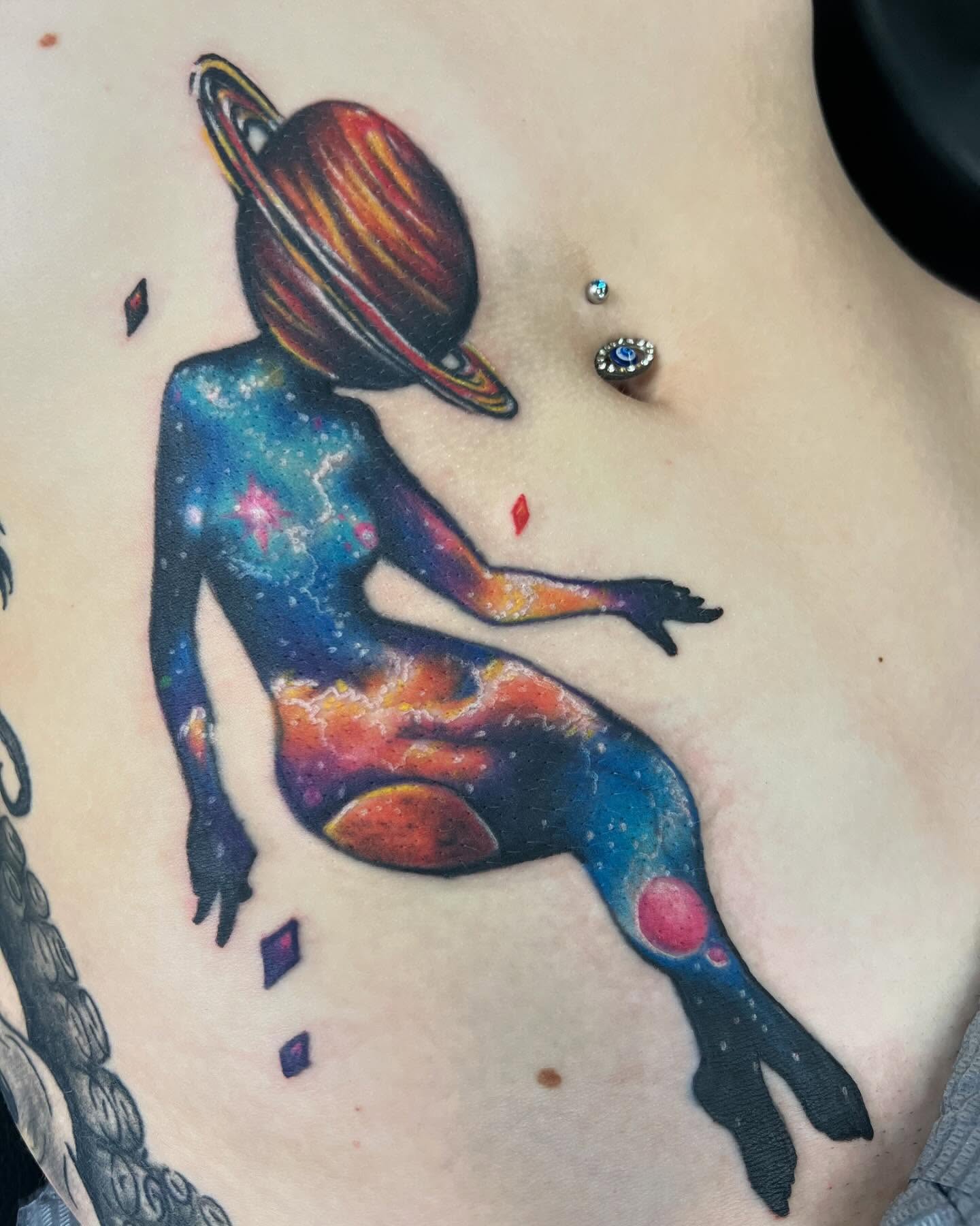 Tattoo by @relentlesley83 — surrealism