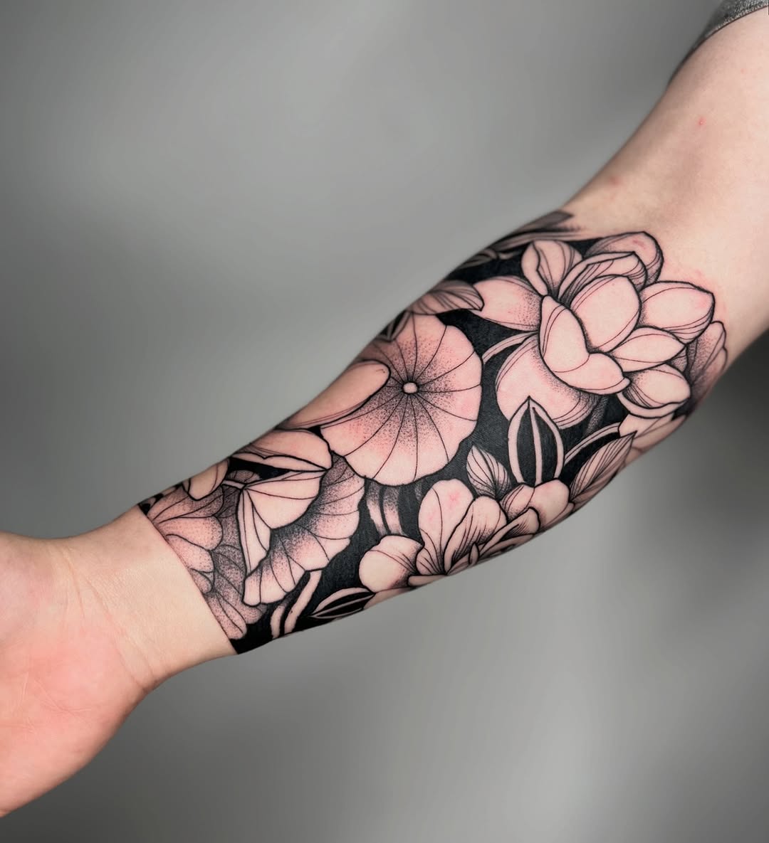Tattoo by @miketa_tattoo — black_and_grey, ornamental