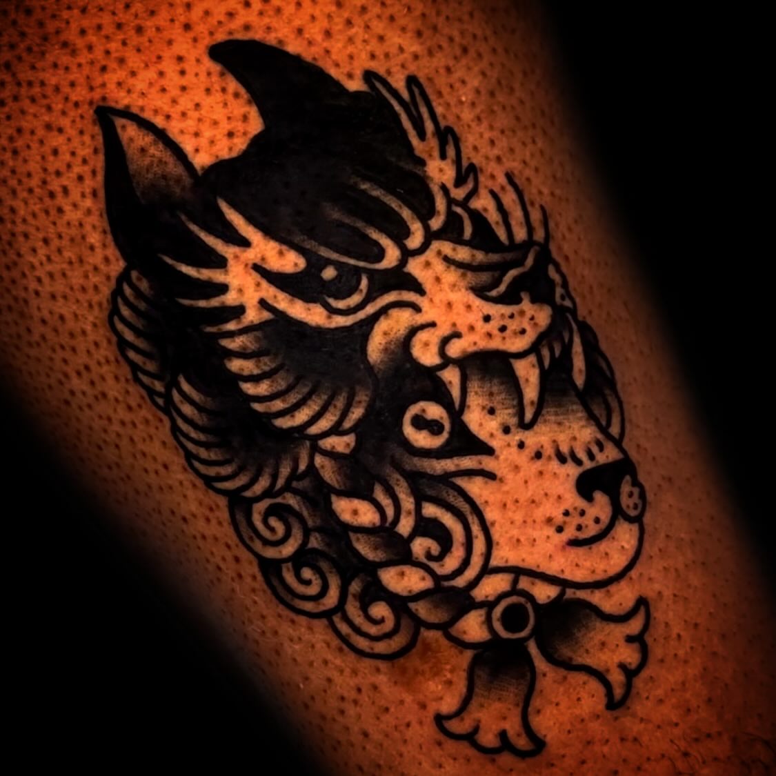 Tattoo by @dannyreistattoo — dotwork
