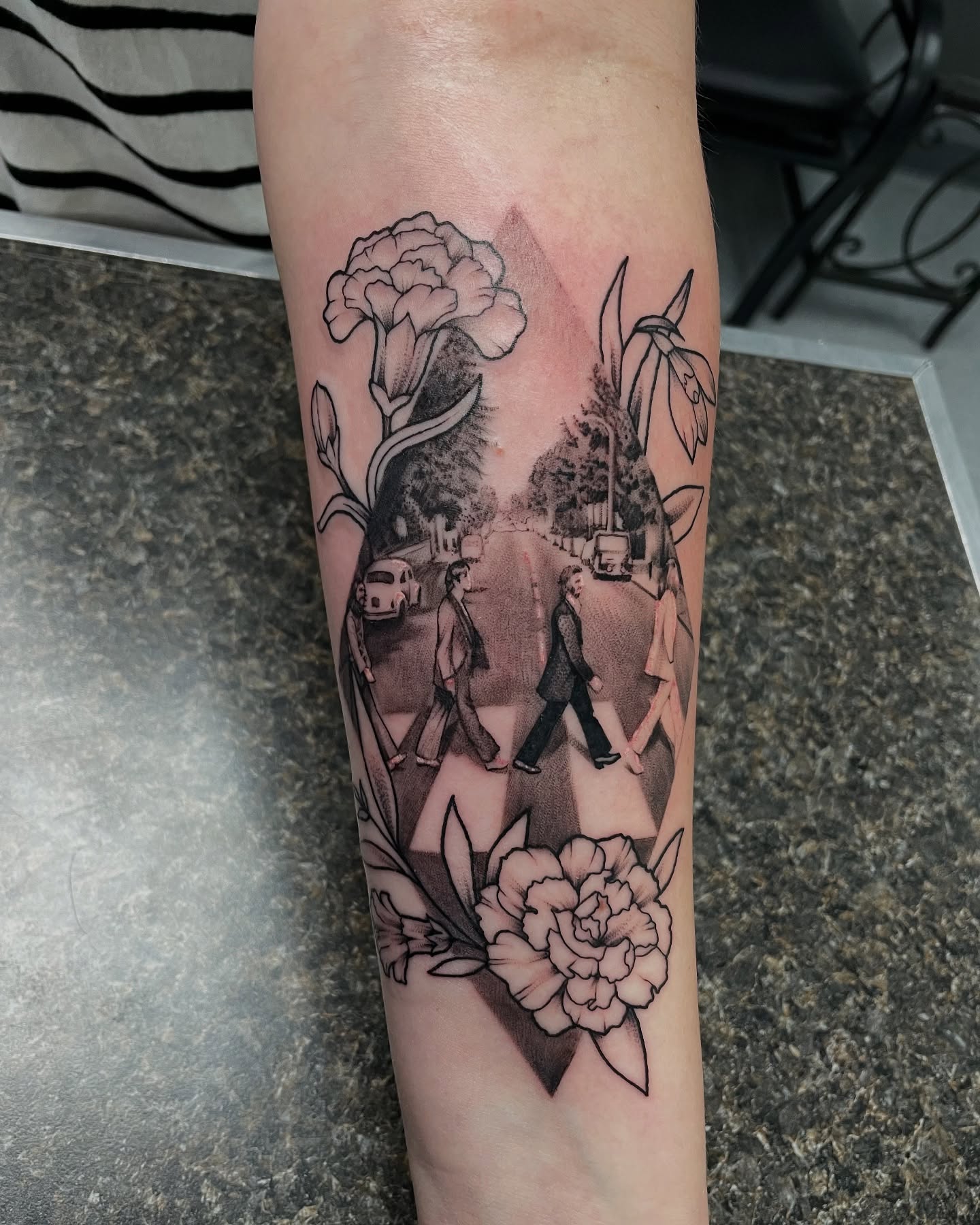 Tattoo by @candybrainink — black_and_grey