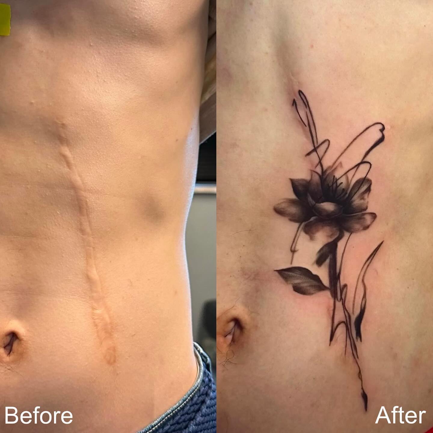 Tattoo by @h.tattooer_ — black_and_grey