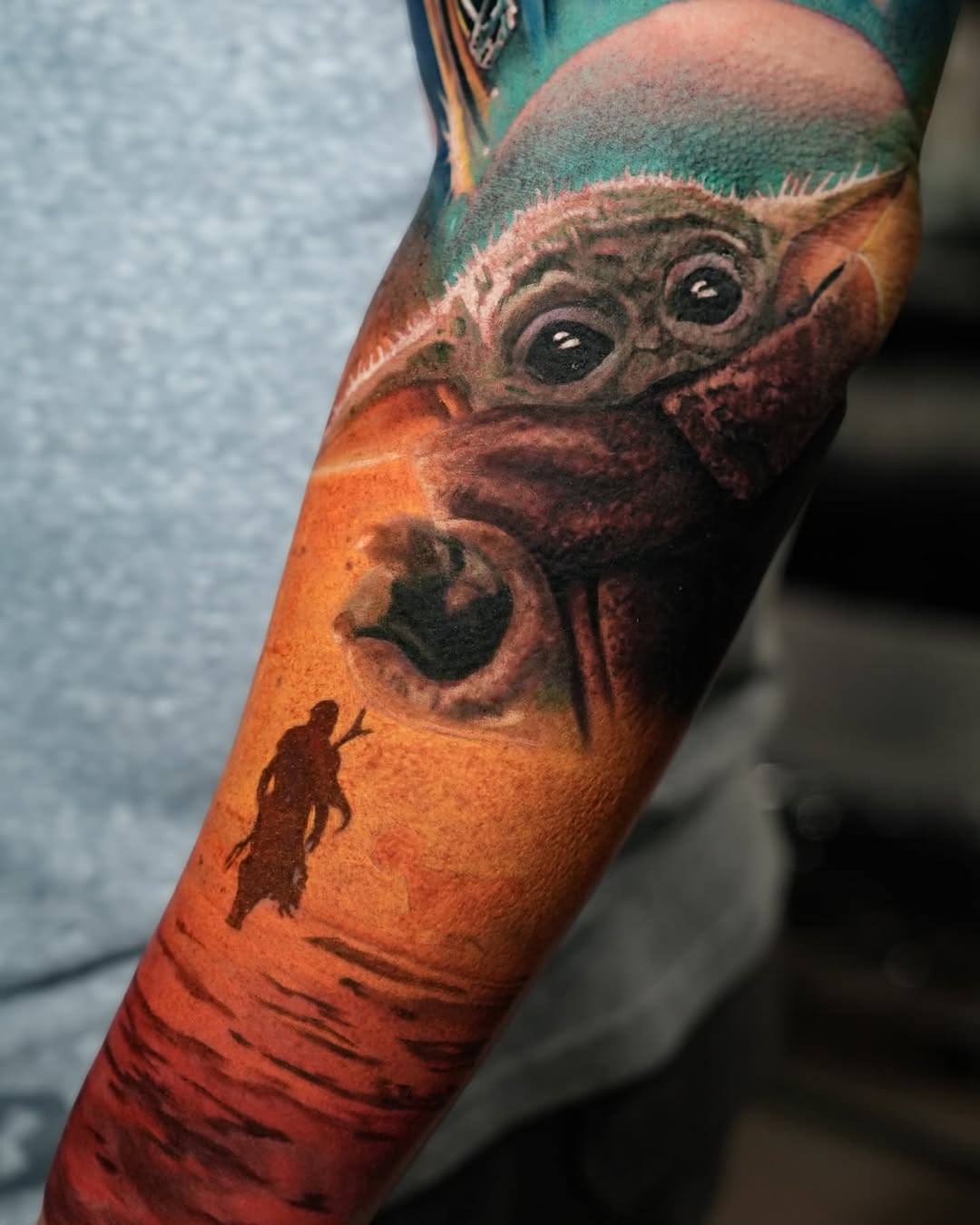 Tattoo by @xcalibertattoo — realism, dark_realism