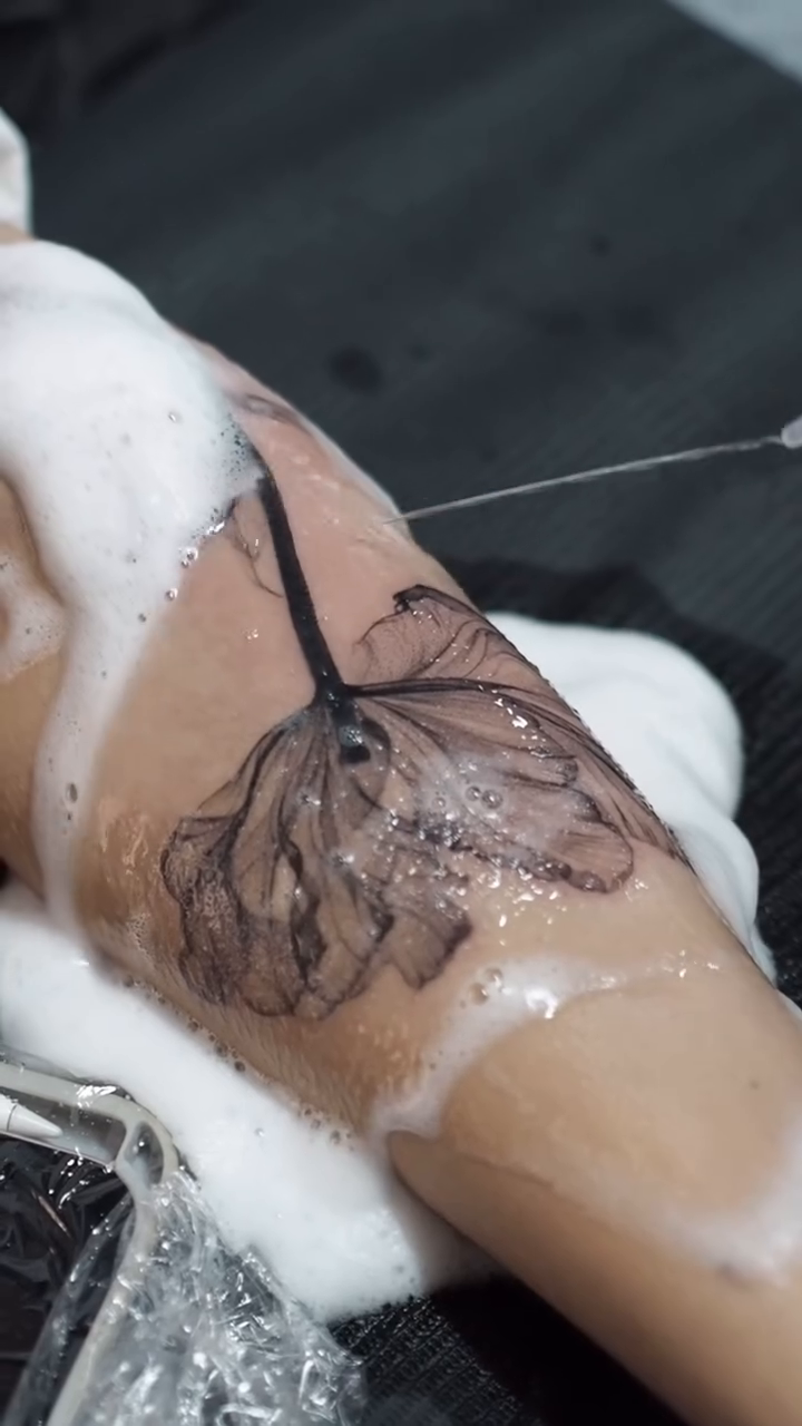 Tattoo by @pakhanova — fine_line, black_and_grey