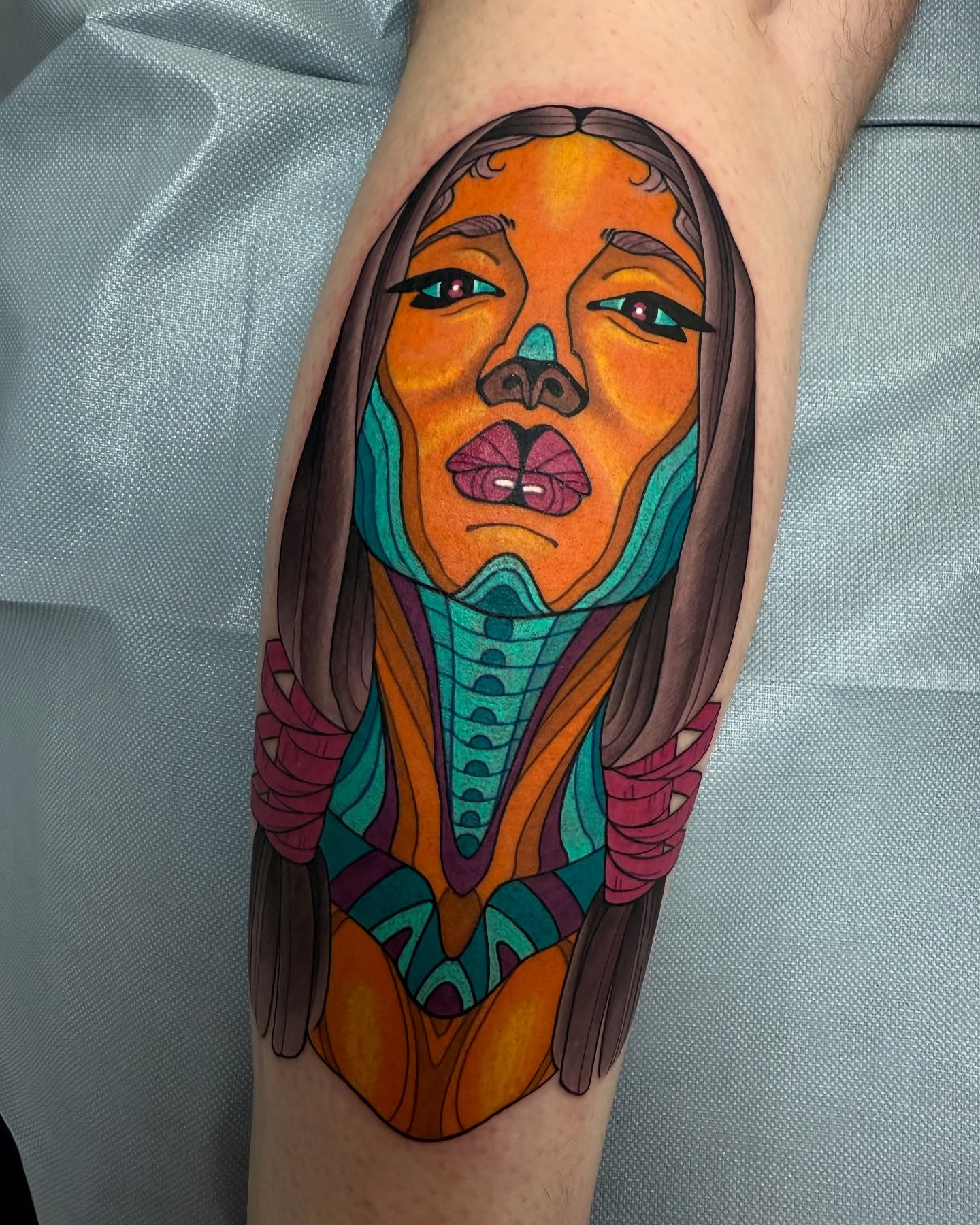 Tattoo by @colleen_bricker — tribal