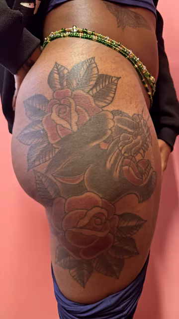 Tattoo by @tat2rikky — neo_traditional, realism
