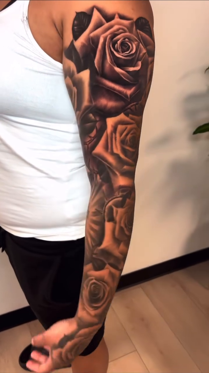 Tattoo by @nickcordovatattoos — realism, black_and_grey