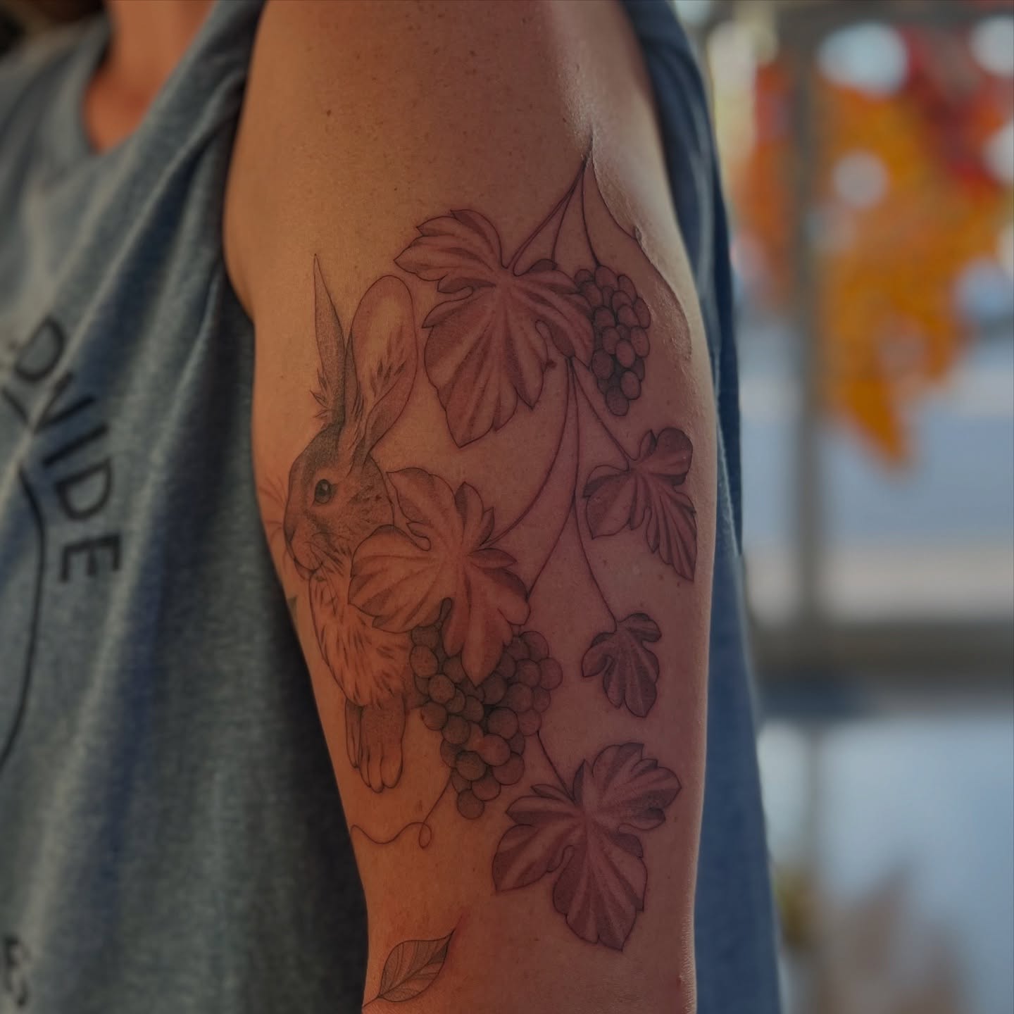 Tattoo by @cupidnegra — black_and_grey